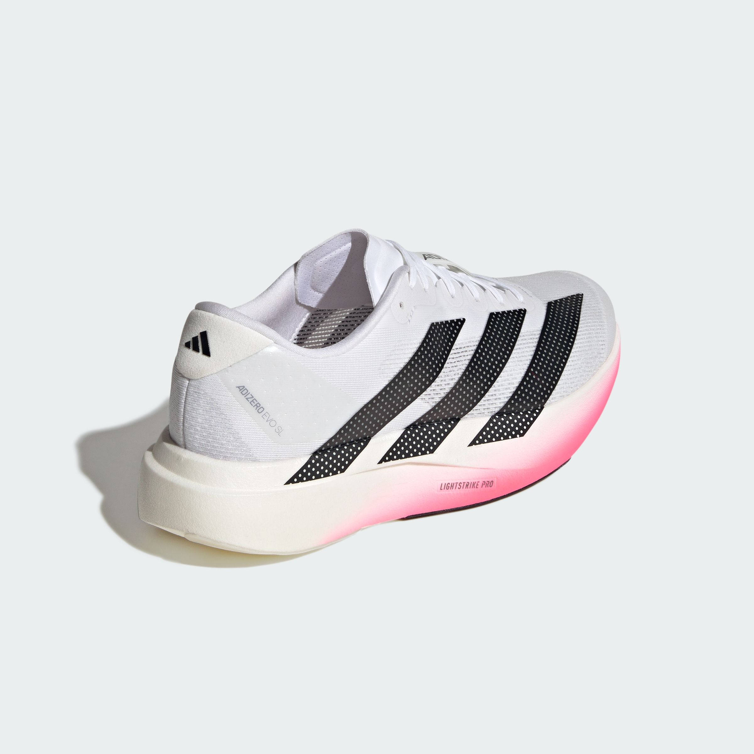 adidas adizero EVO SL Lightstrikepro White Solar Turbo LM9021 back