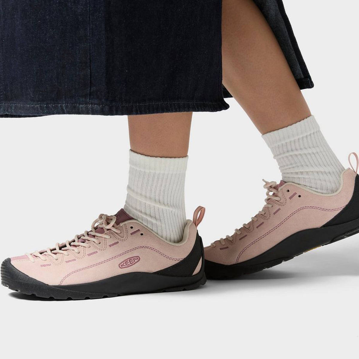 Keen Jasper Cameo Rose On Feet