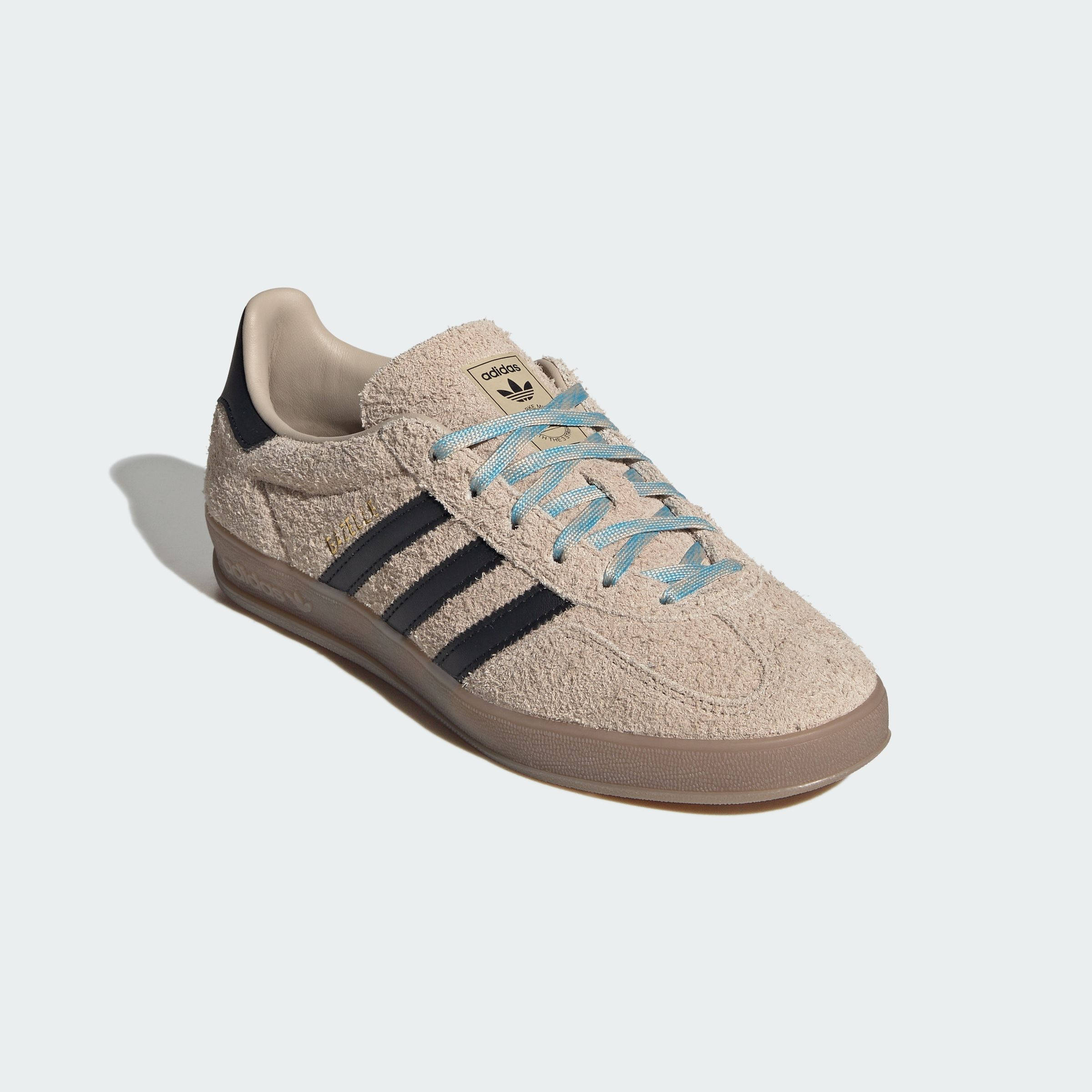 adidas Gazelle Indoor Khaki Black KJ8315 front