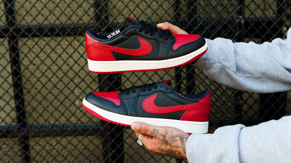 The Air Jordan 1 Low "Banned" Is Almost Here
