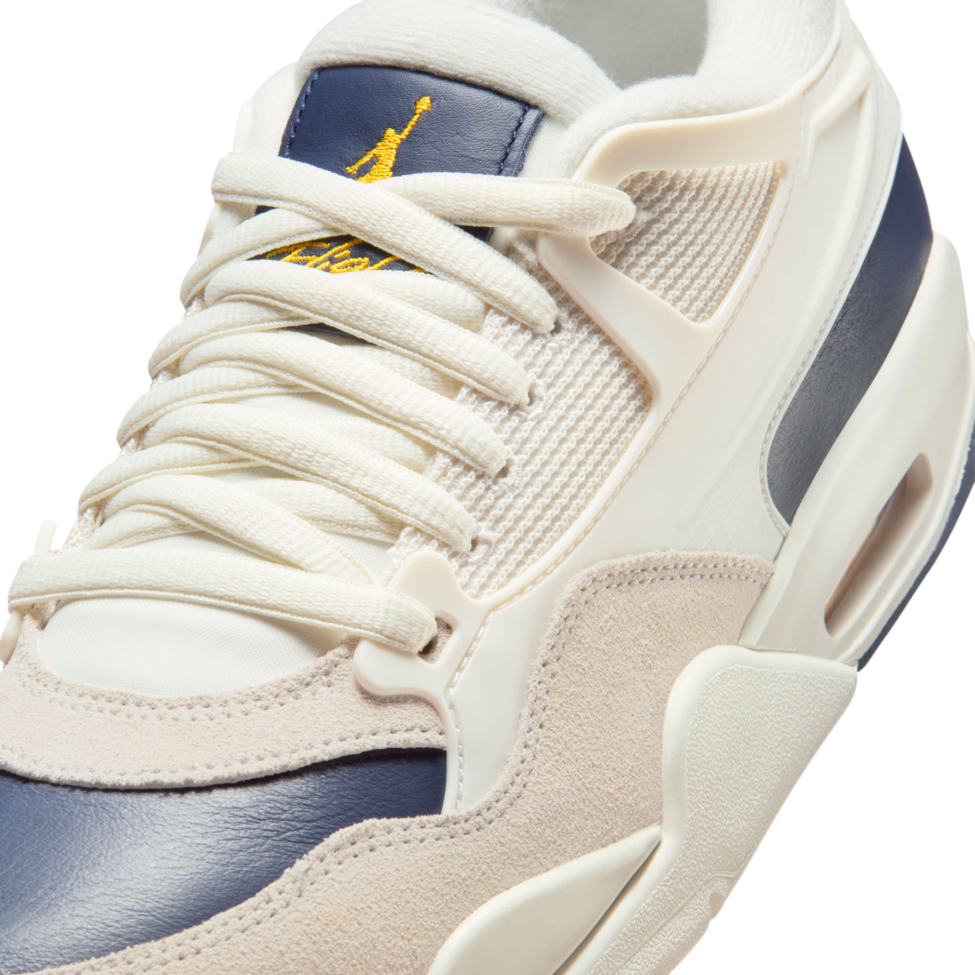 Air Jordan 4 RM Sail Midnight Navy Detail
