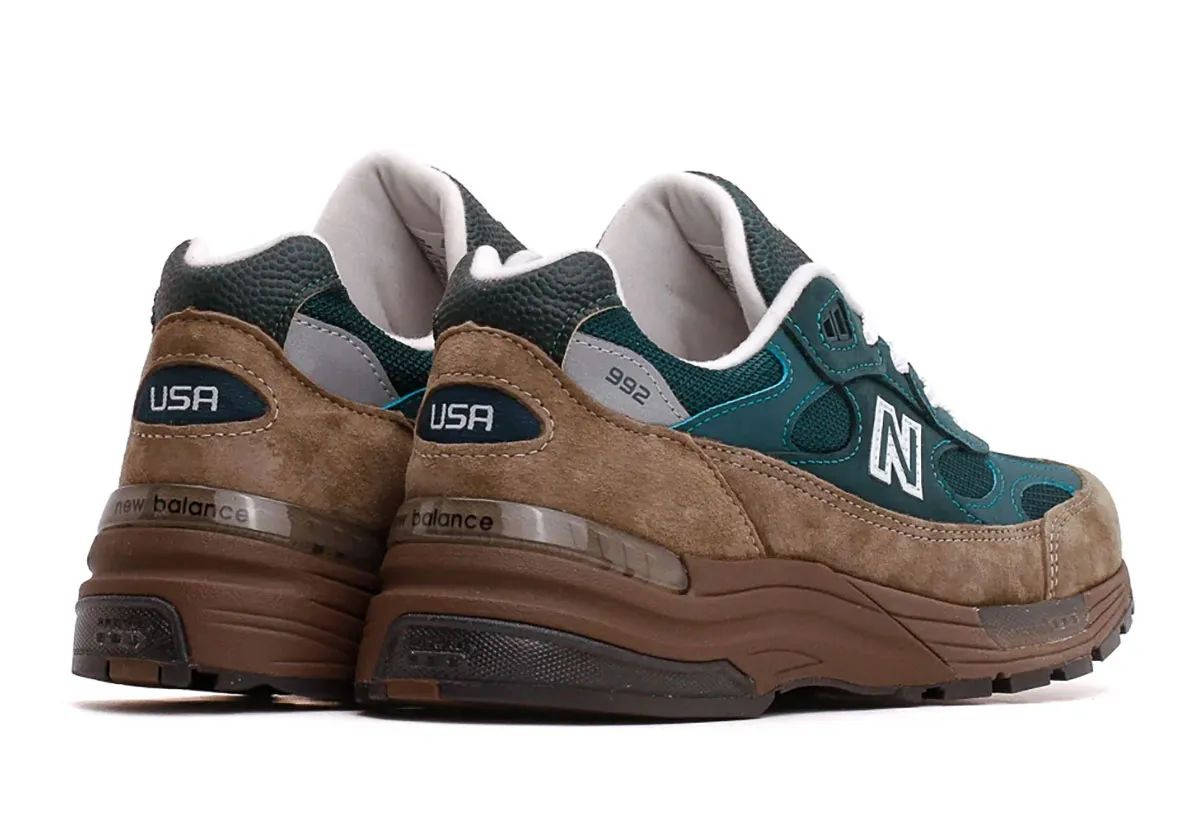 New Balance 992 Medusa Green U992BB back