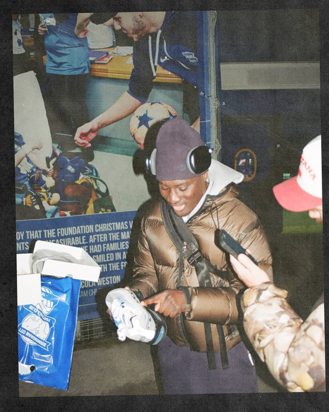 Birmingham fc nike air max 95 launch photos at stadium