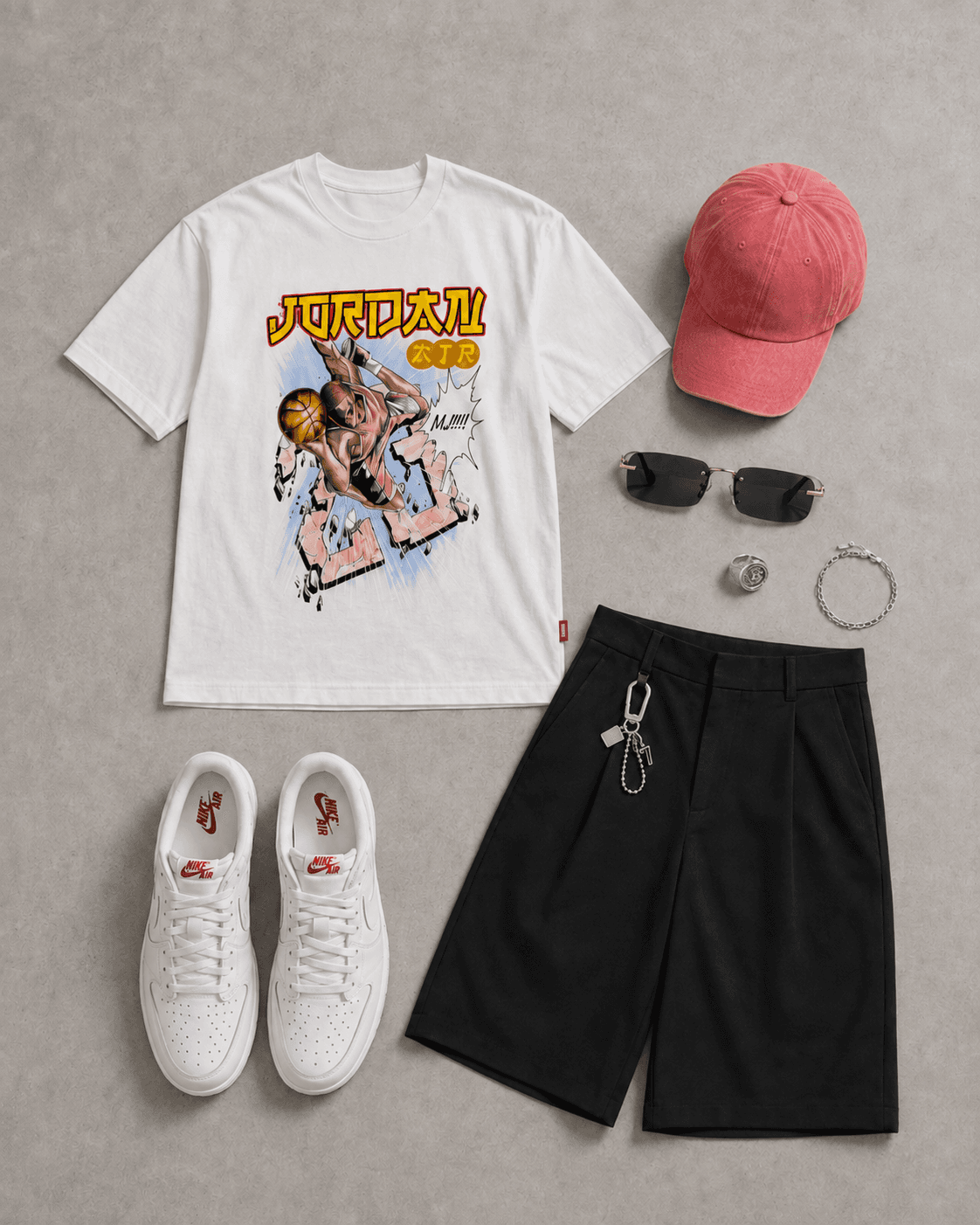 Retro Jordan graphic tee