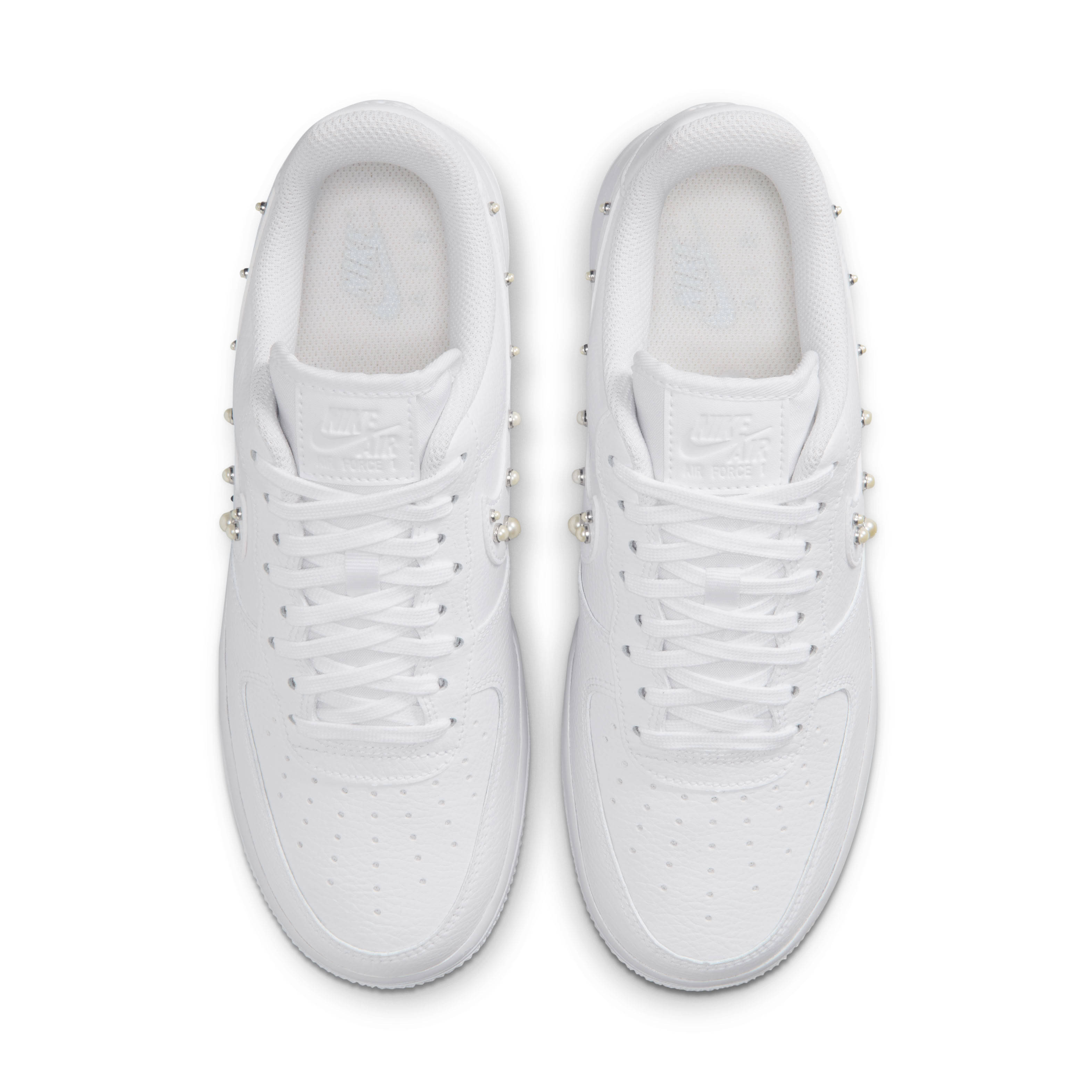 Nike Air Force 1 Low White Pearl Swoosh Top