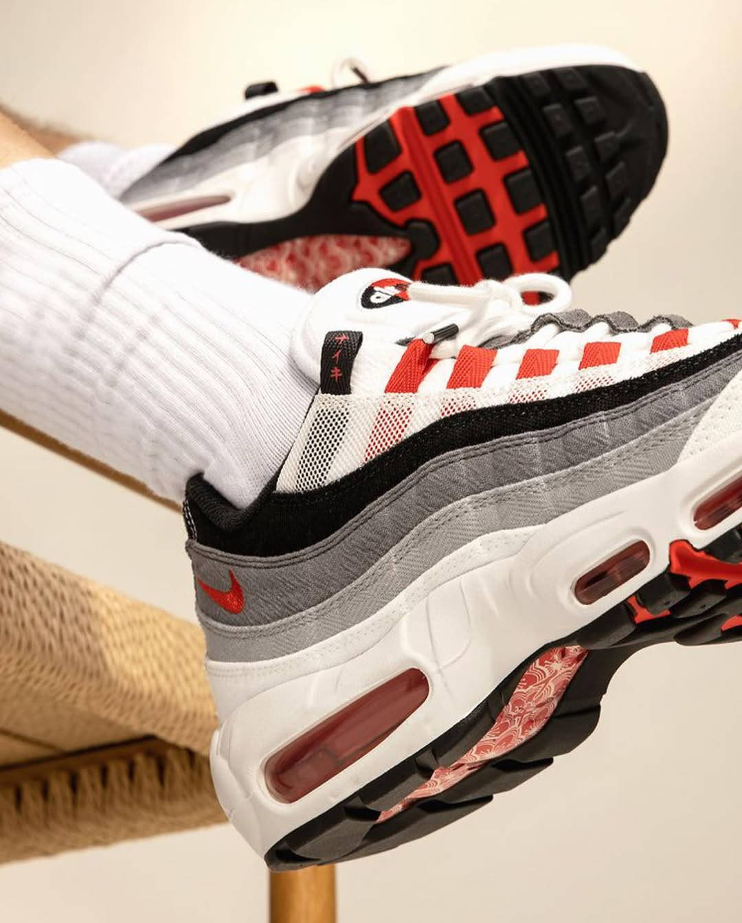 comet japan 110 from 2021 on feet detailed shots editorial style