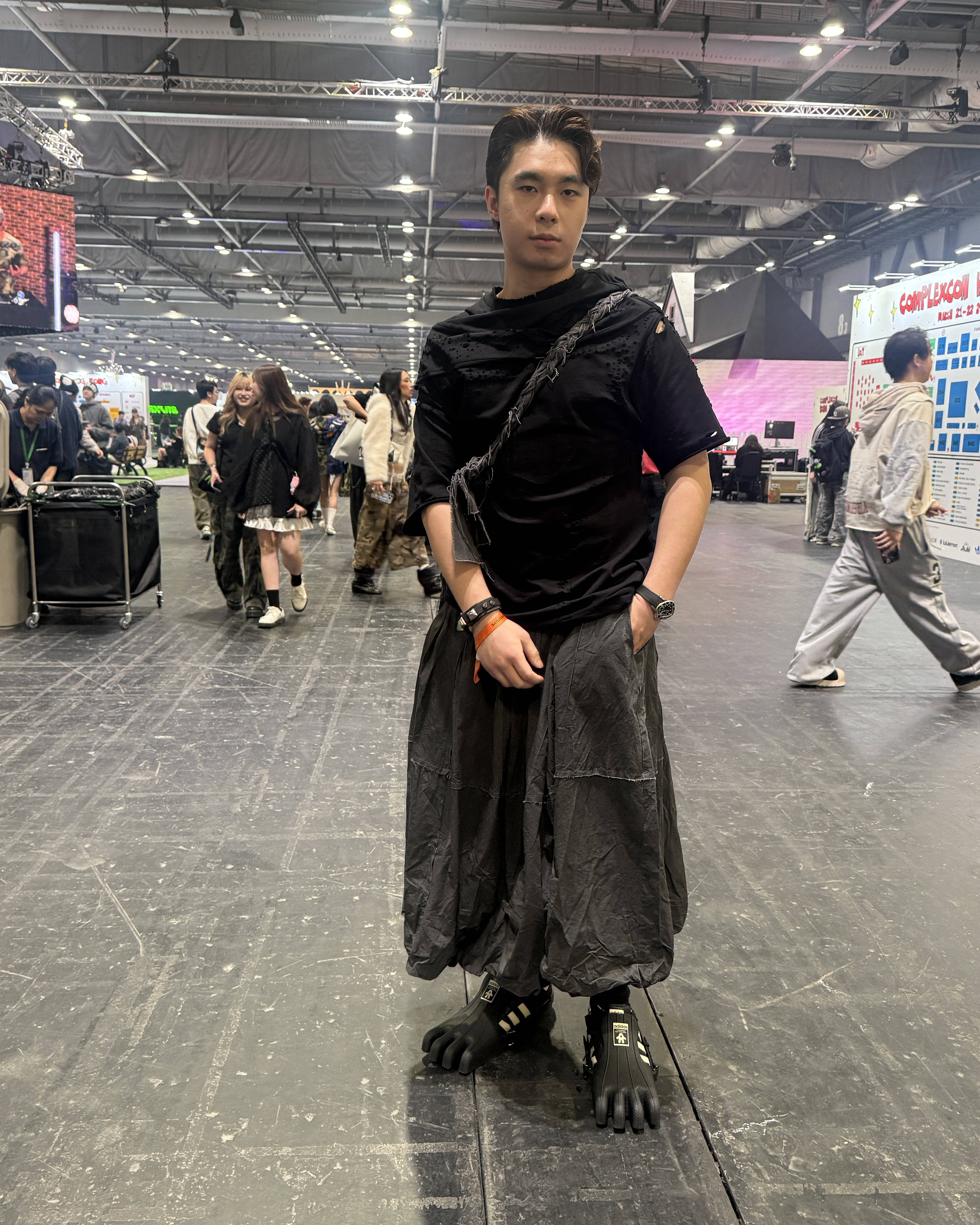 complexcon hong kong fit pic 2026 adidas five finger toes shoes