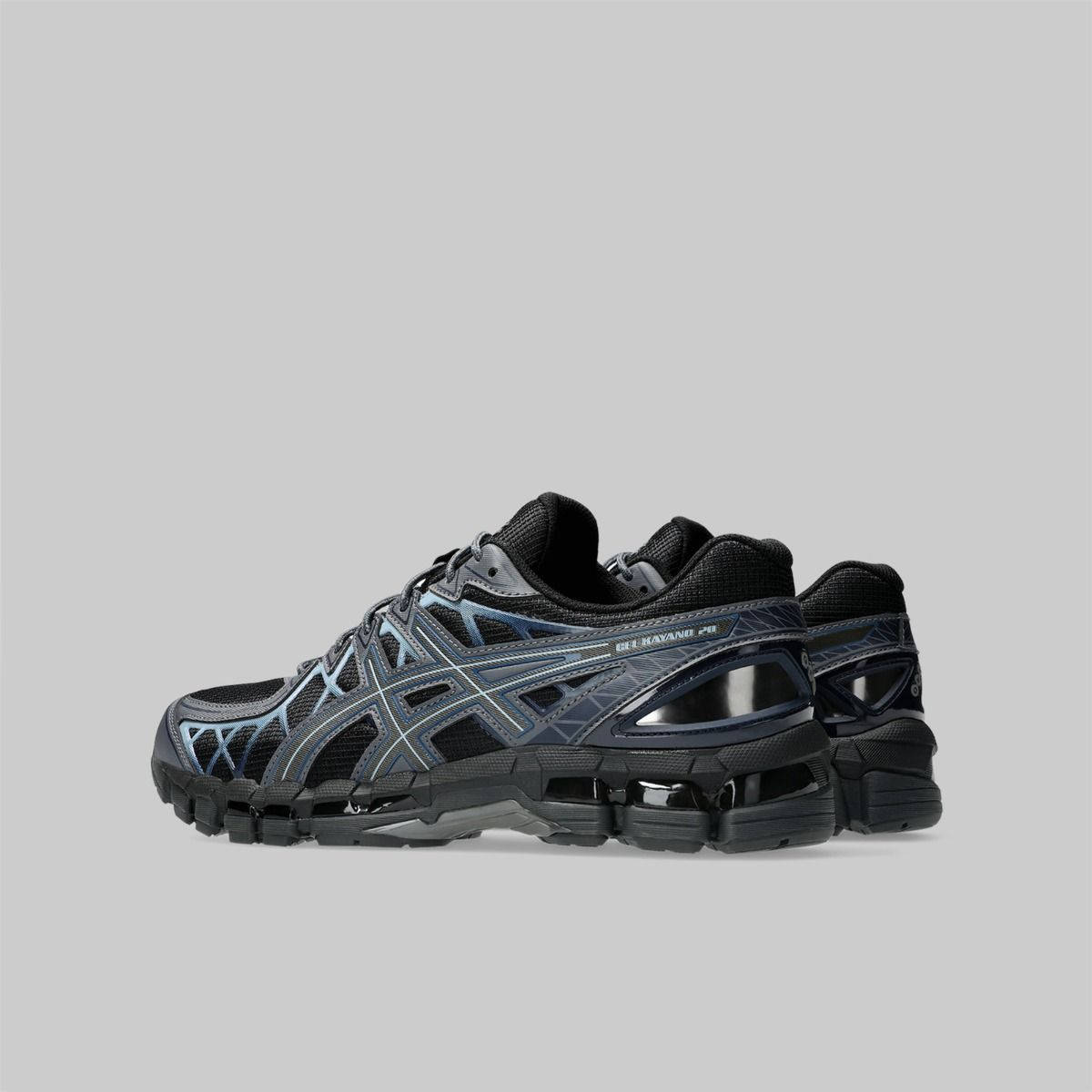 ASICS Gel kayano 20 Black Silver 1203B076 001 side