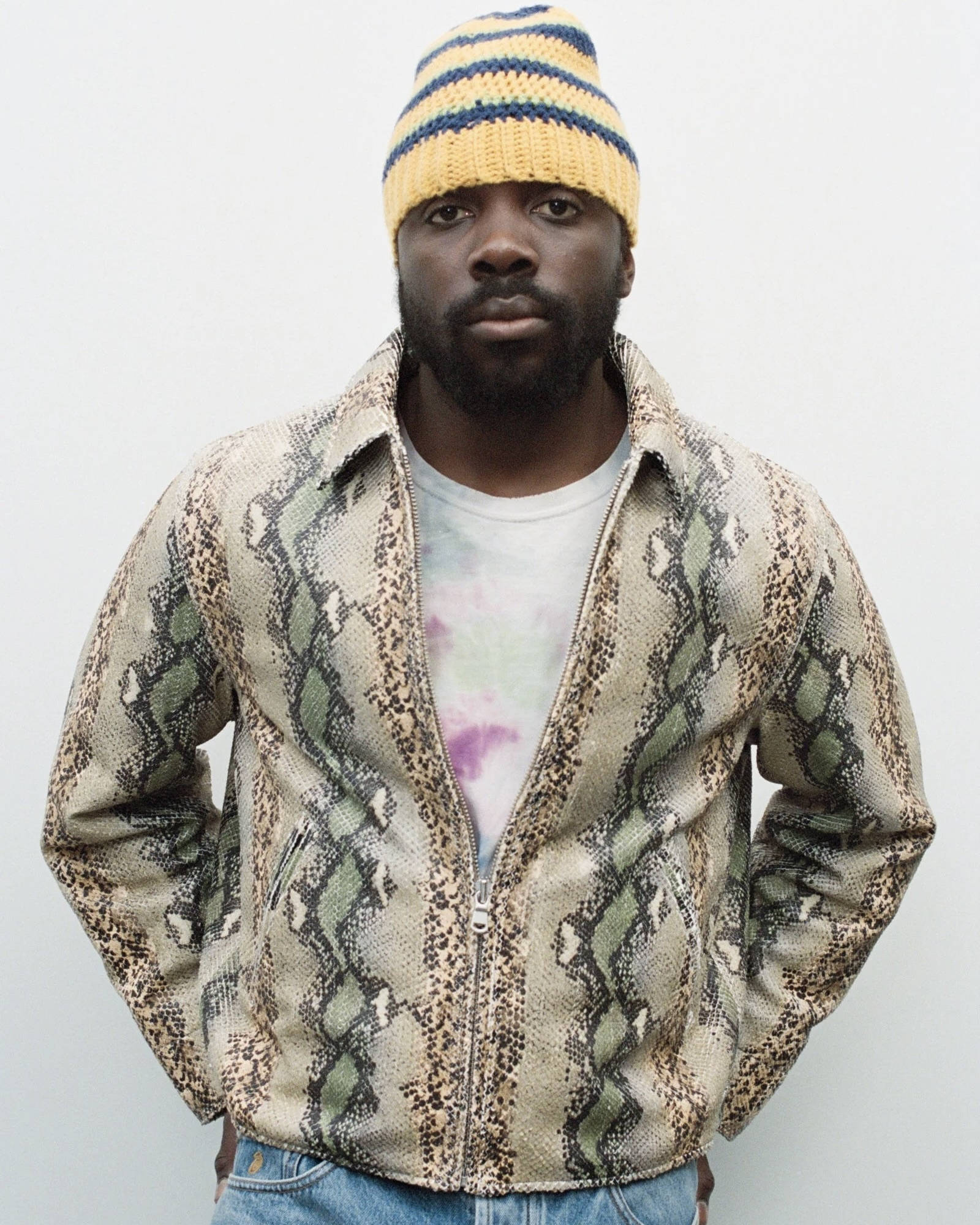 Stussy snake jacket editorial 