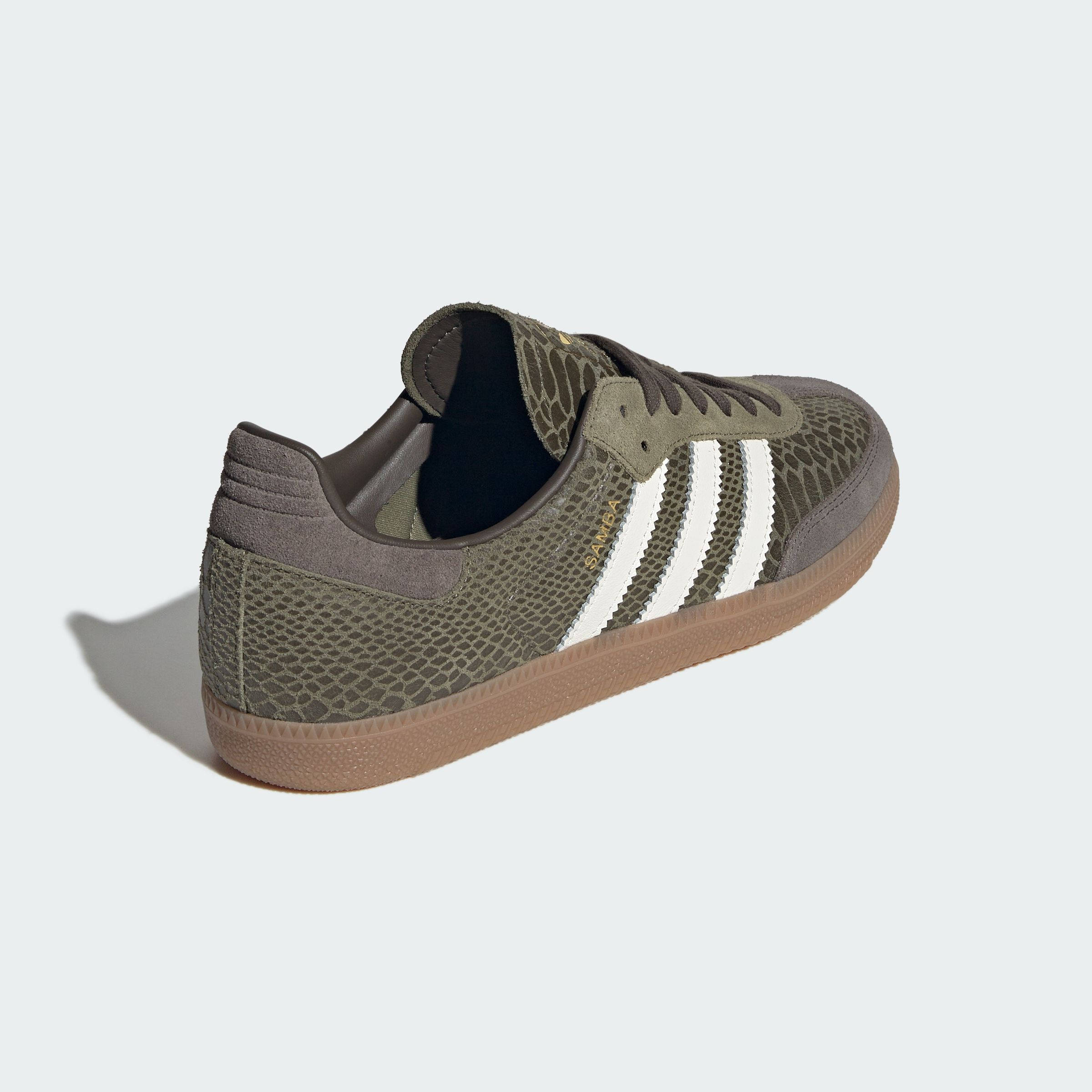 adidas Samba OG Croc Olive KK3275 back