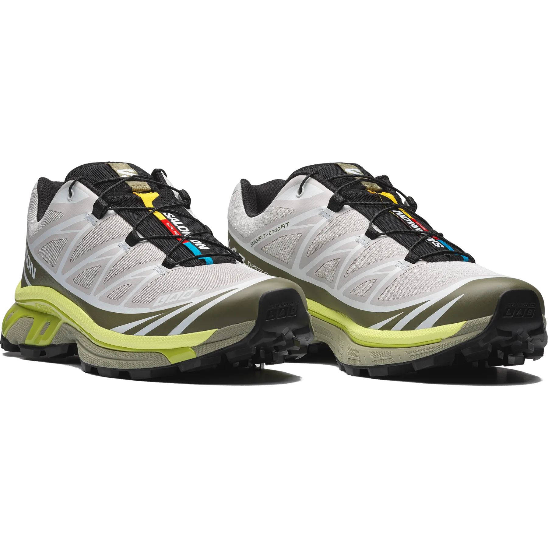 Salomon XT 6 Lunar Rock Deep Lichen Green L49306500 front