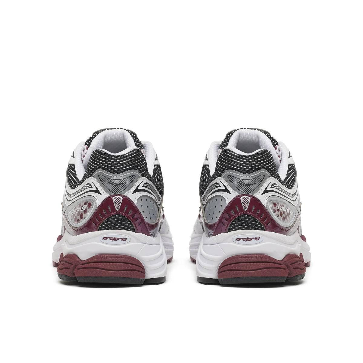 Saucony Progrid Omni 9 White Maroon S101245 1095 back