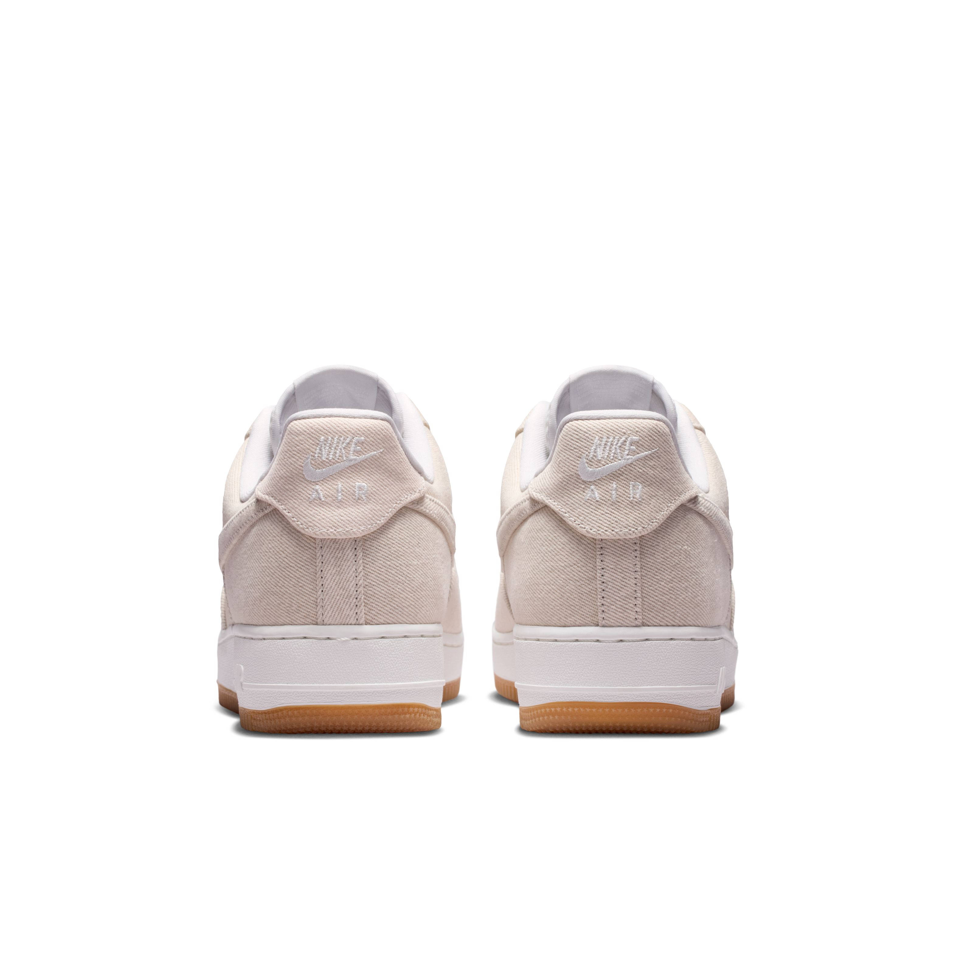 Nike Air Force 1 Low 07 LV8 Vast Grey Canvas Gum IR0951 001 back
