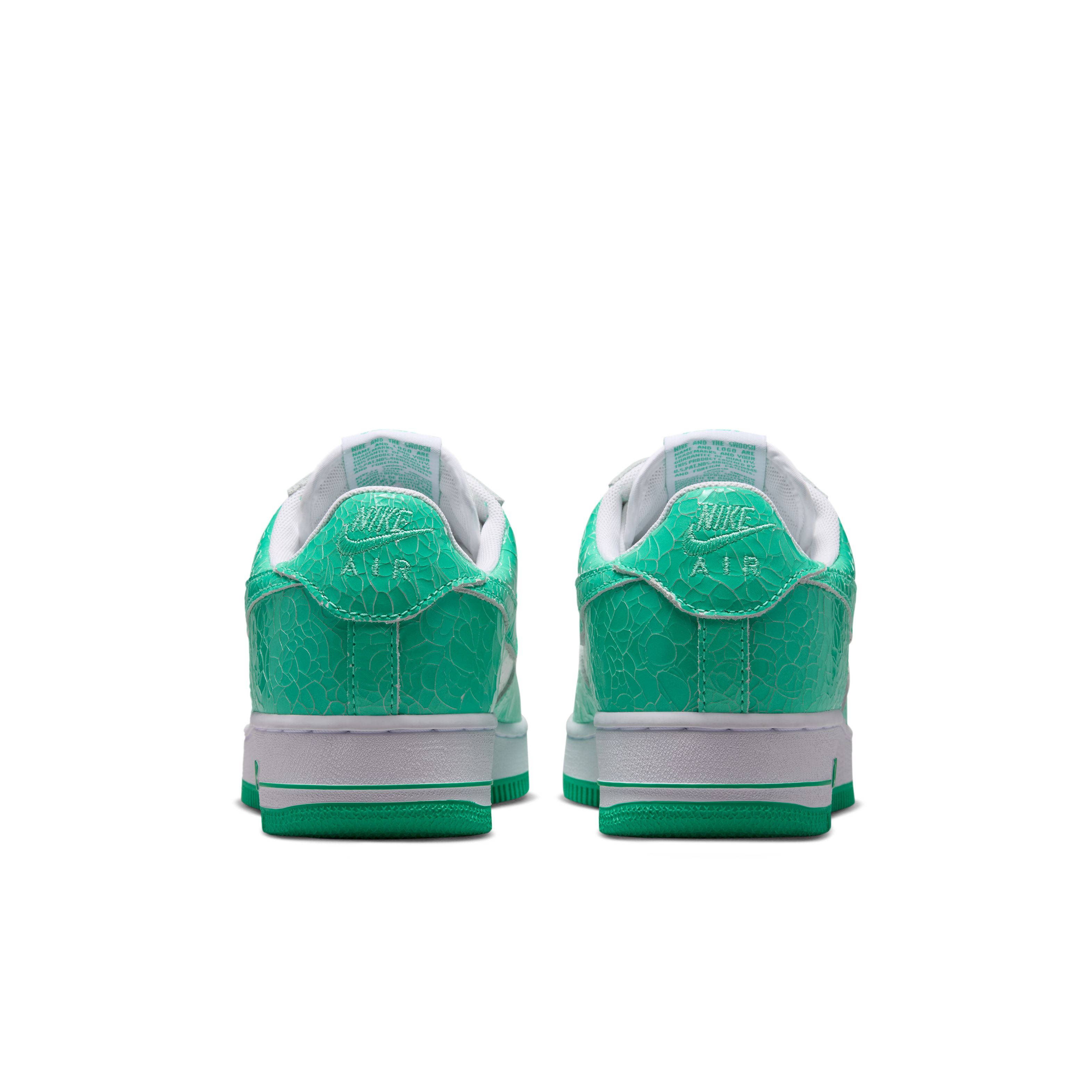Nike Air Force 1 ’01 Cracked Leather Pack Menta White JA0248 001 back