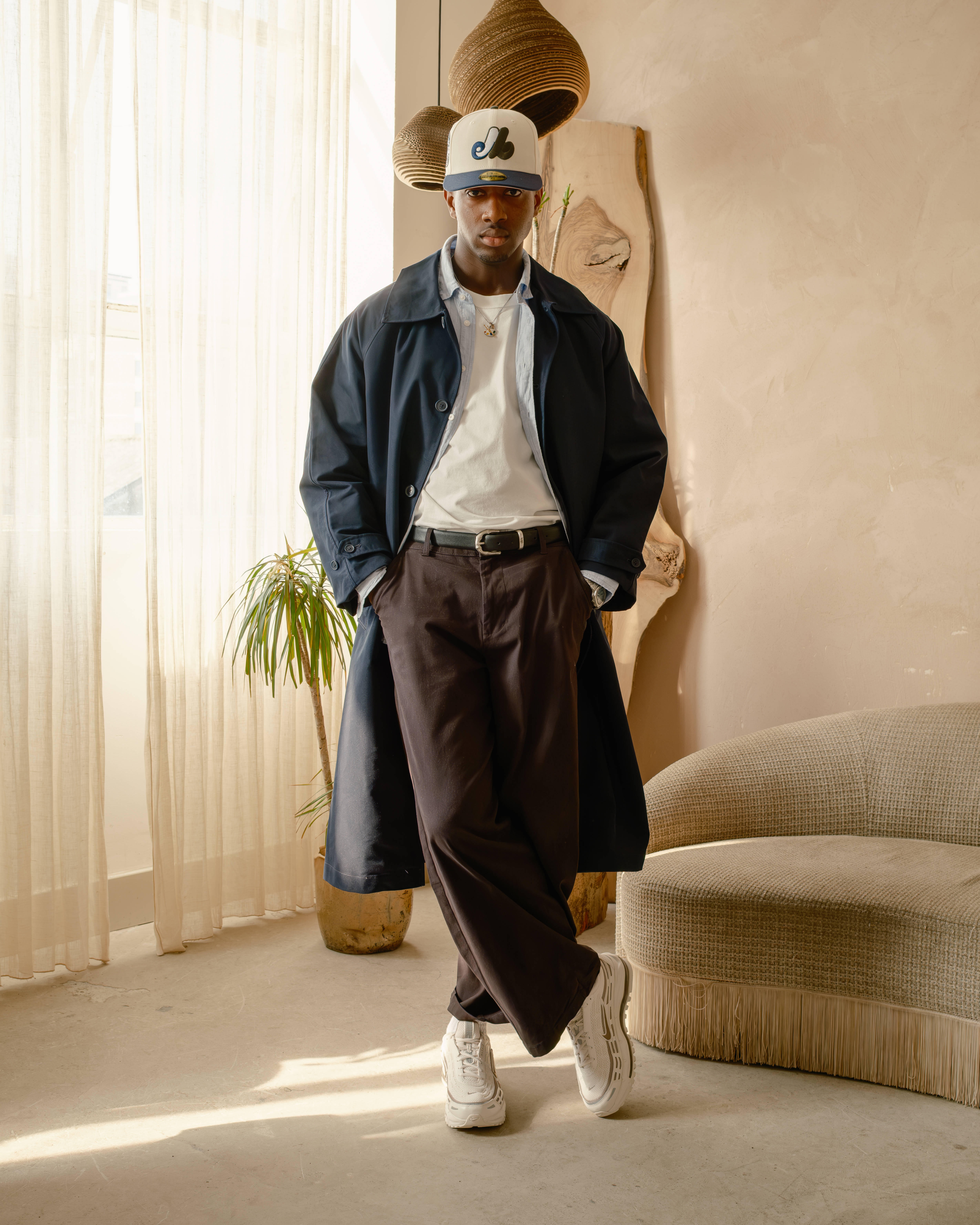 nike air max tl 2.5 editorial styled with streetwear look