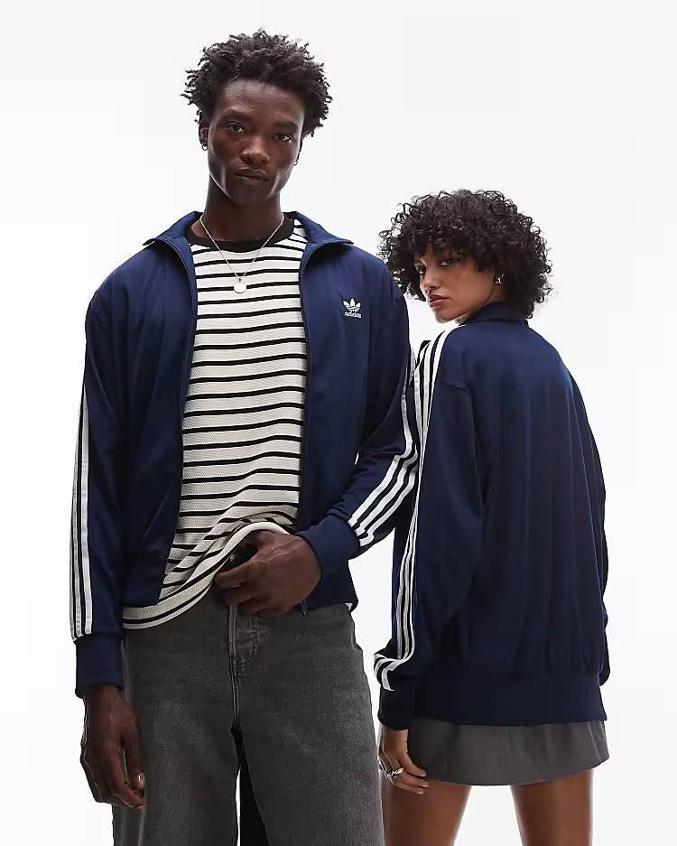 adidas firebird track jacket navy