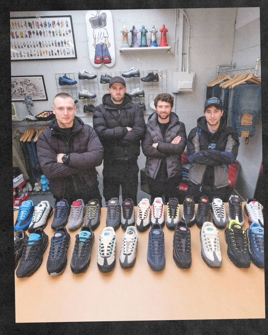 baggys TV and the block P boys talking about the air max 95 in Leeds