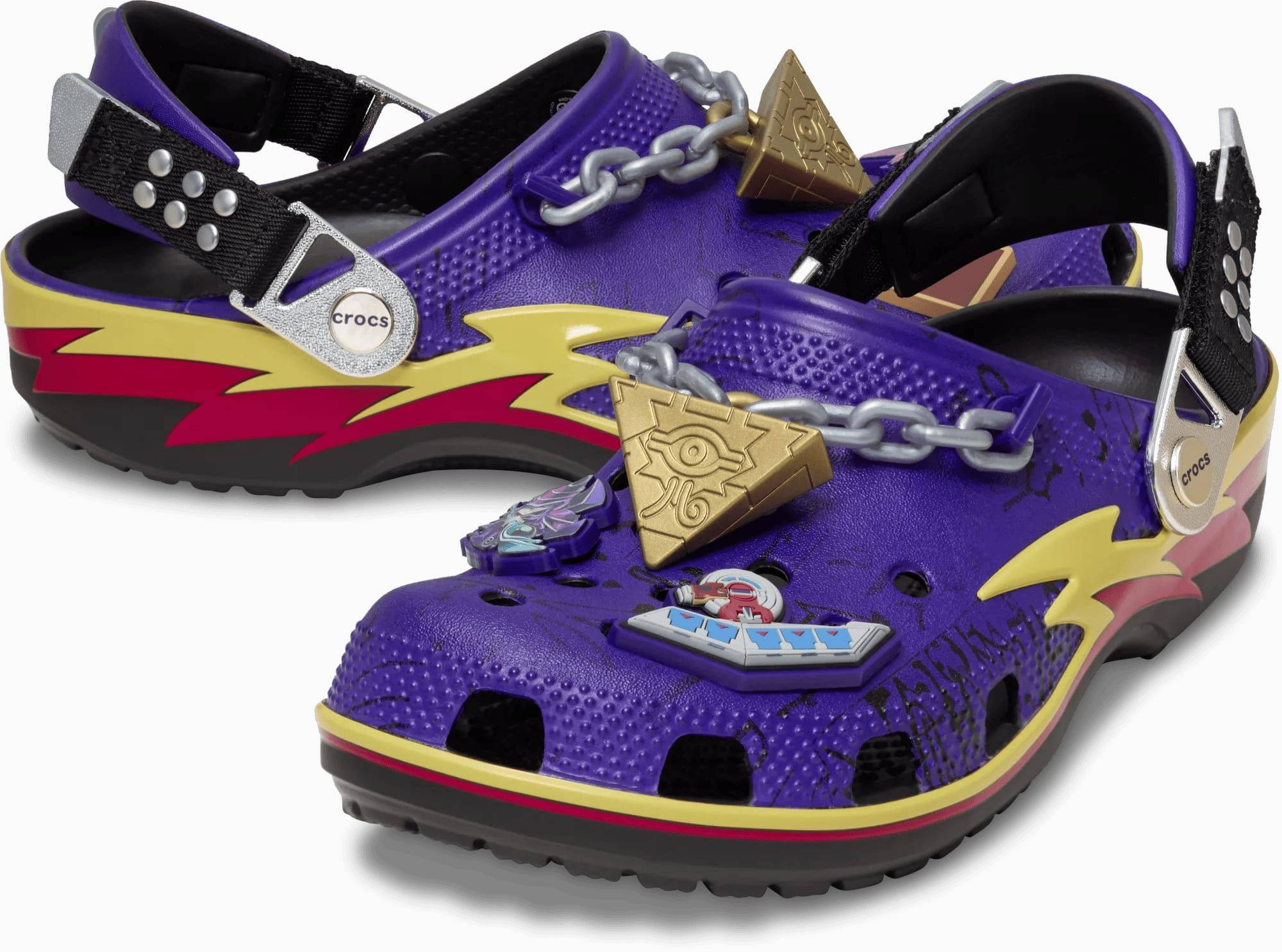 Yu Gi Oh! x Crocs Classic Clog Yugi Yami 213589 90H front