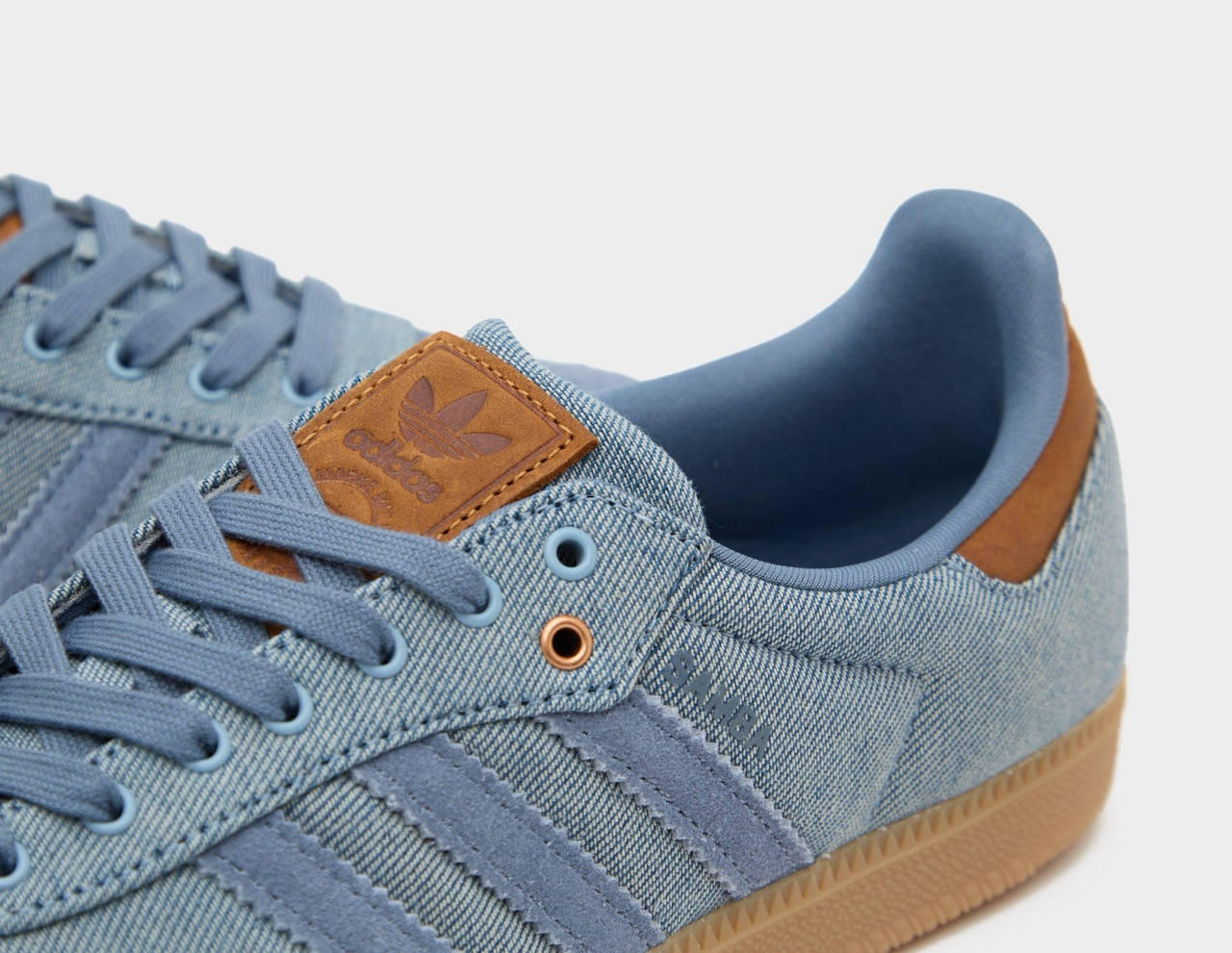 adidas Samba OG Blue Denim Detail
