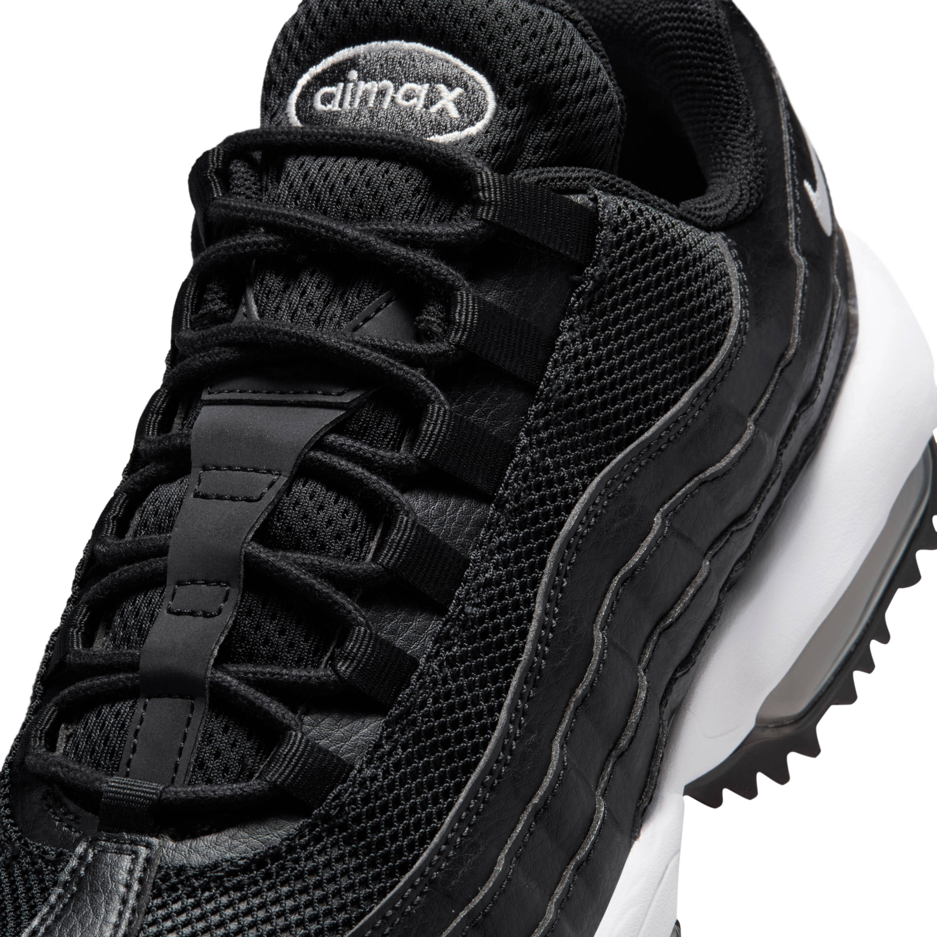 Nike Air Max 95 Golf Black White Detail