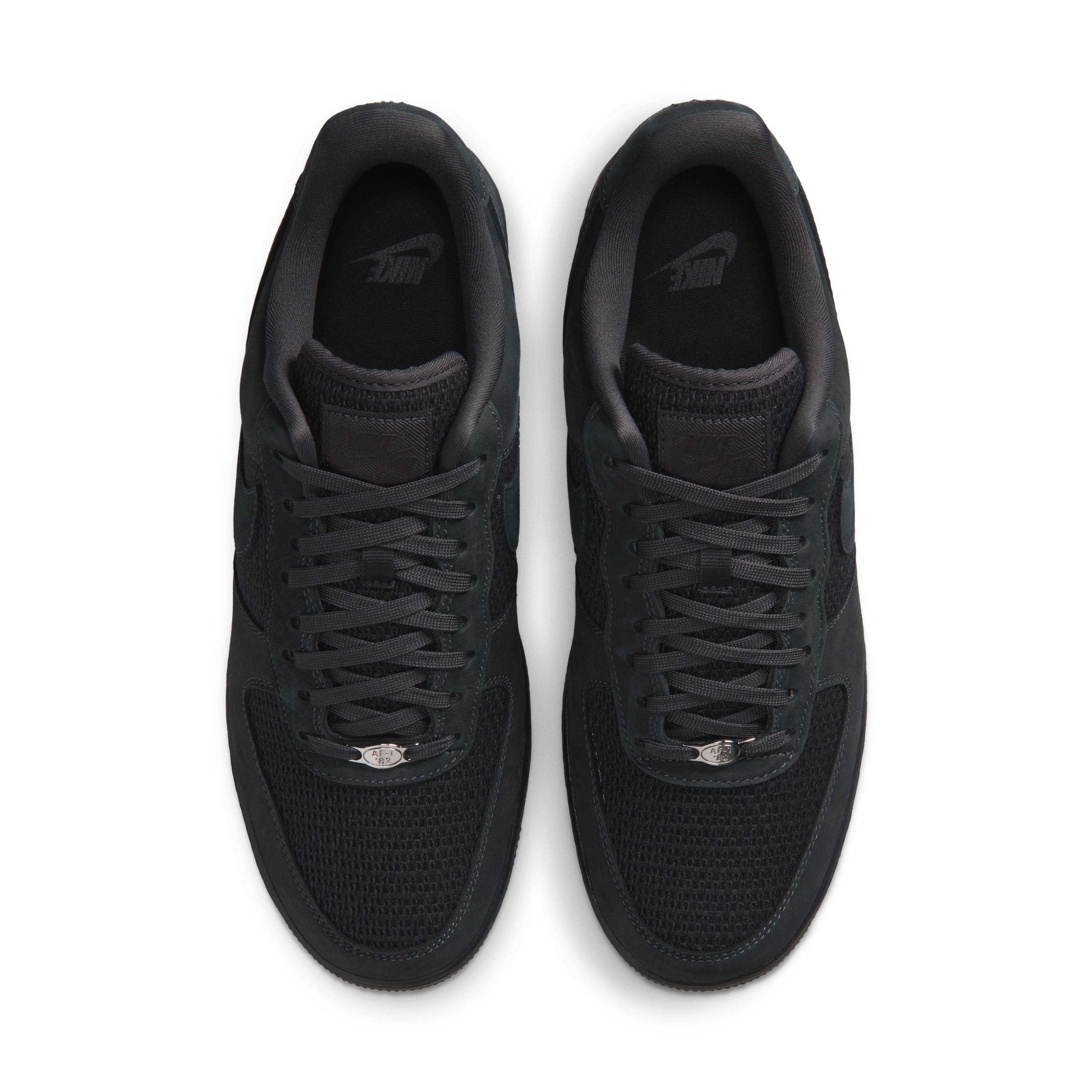 Nike Air Force 1 Low Woven Anthracite Top