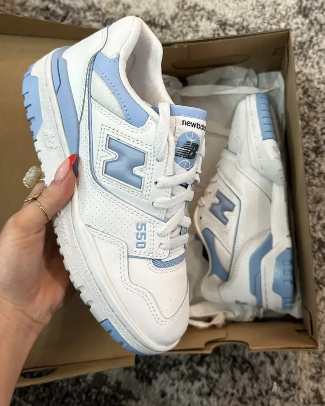 New Balance 550 Carolina Blue