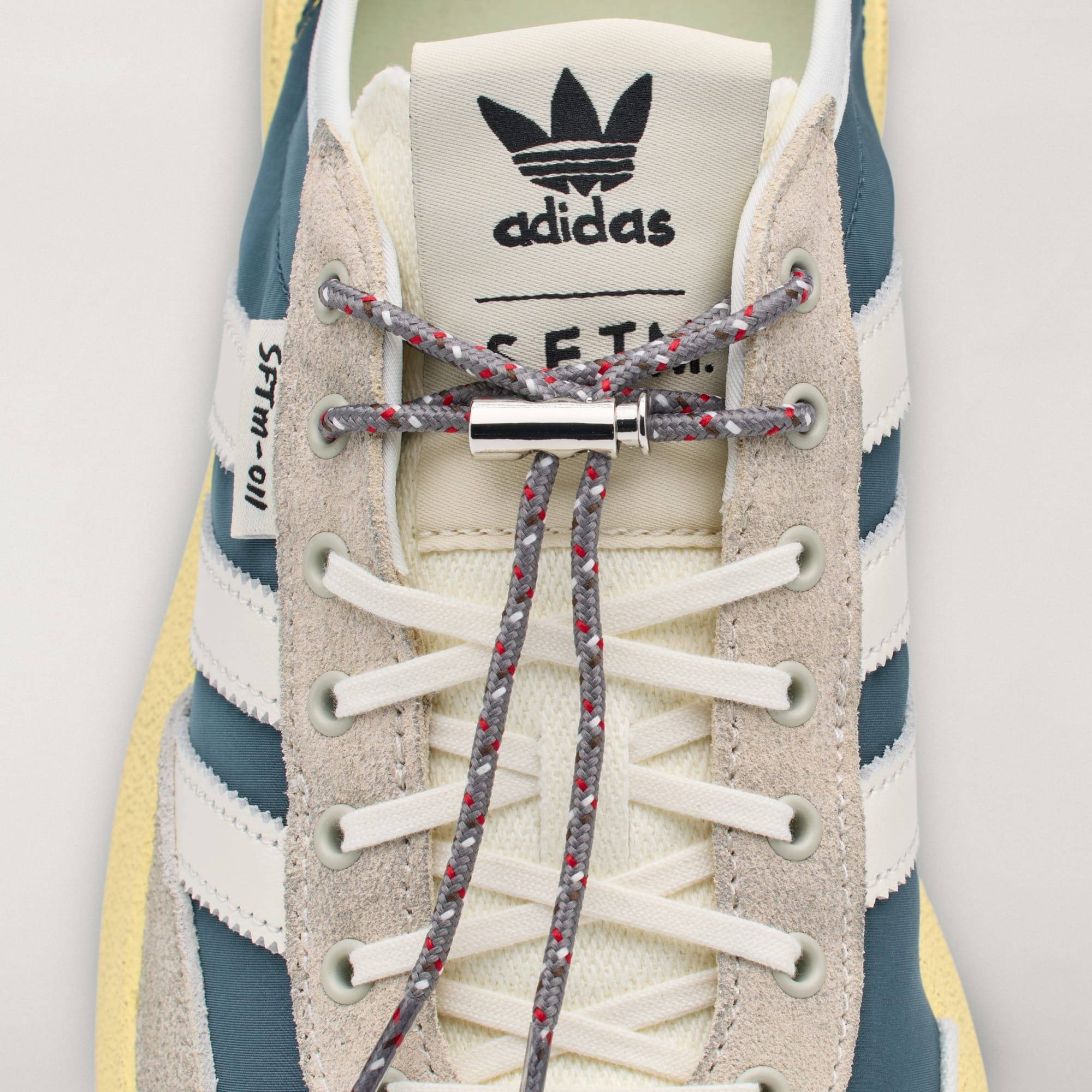 SFTM x adidas SL 72 Pro Wild Teal HQ7603 tongu e