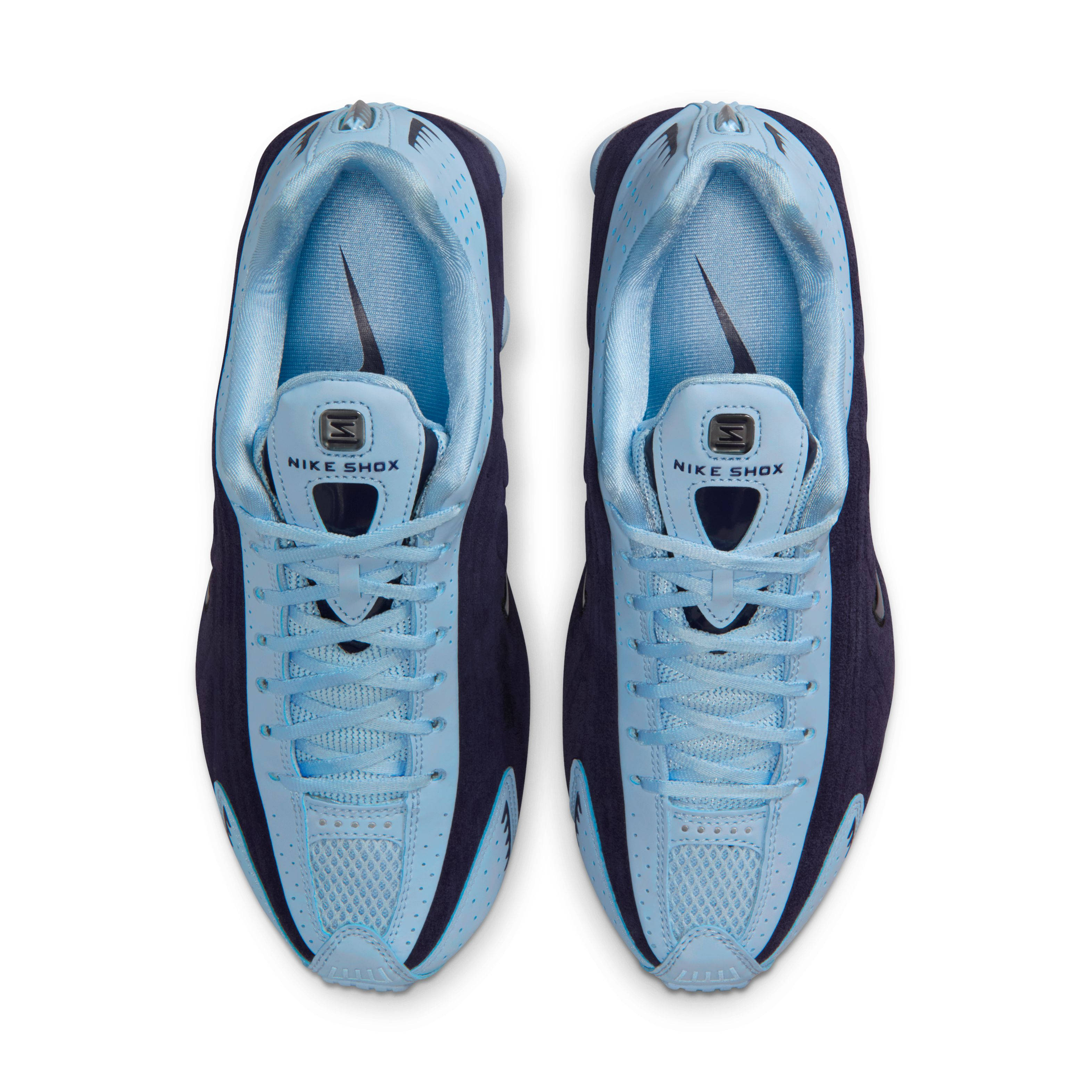 Nike Shox R4 Imperial Purple Celestine Blue HQ7739 500 middle
