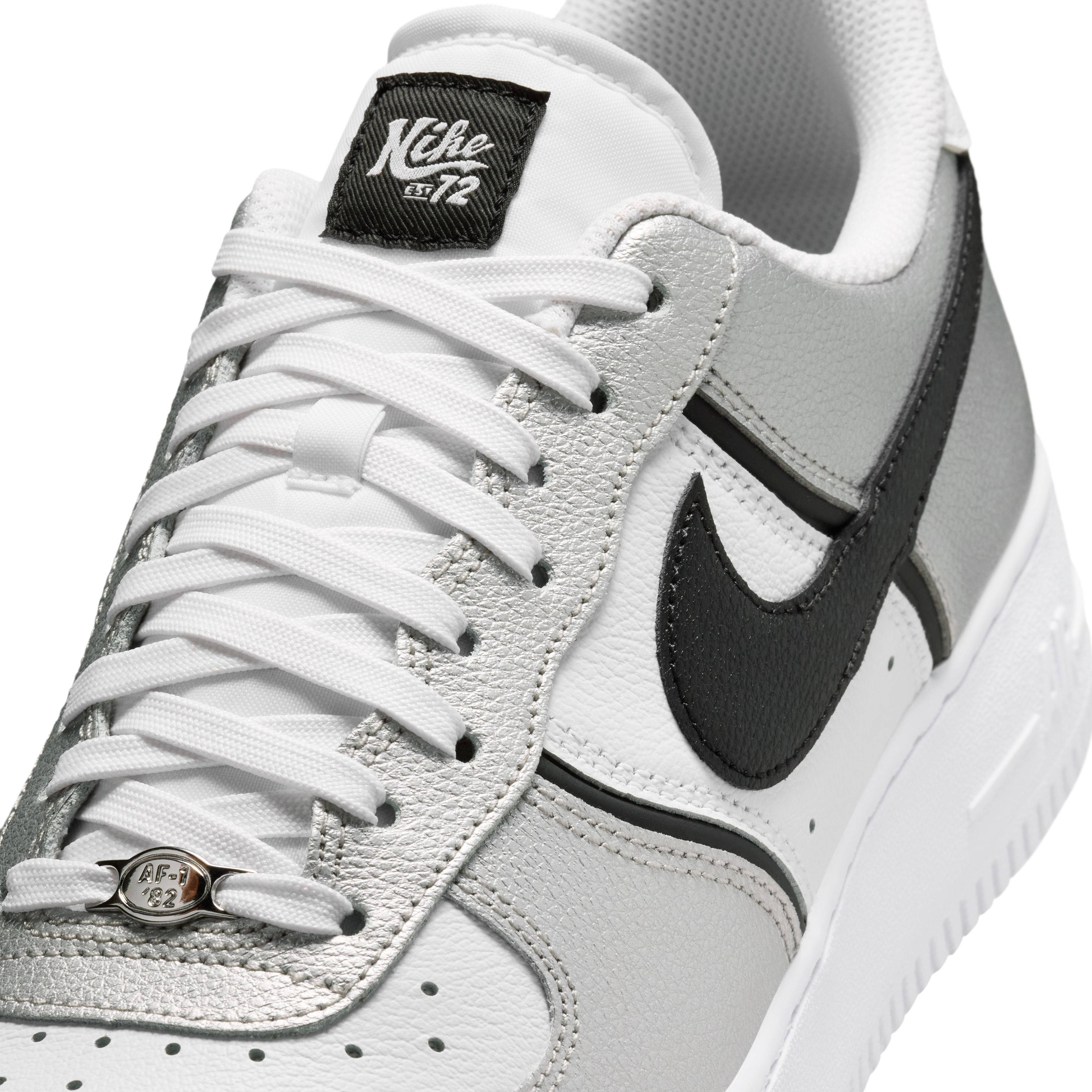 Nike Air Force 1 07 LV8 Metallic Silver White IM5752 001 side
