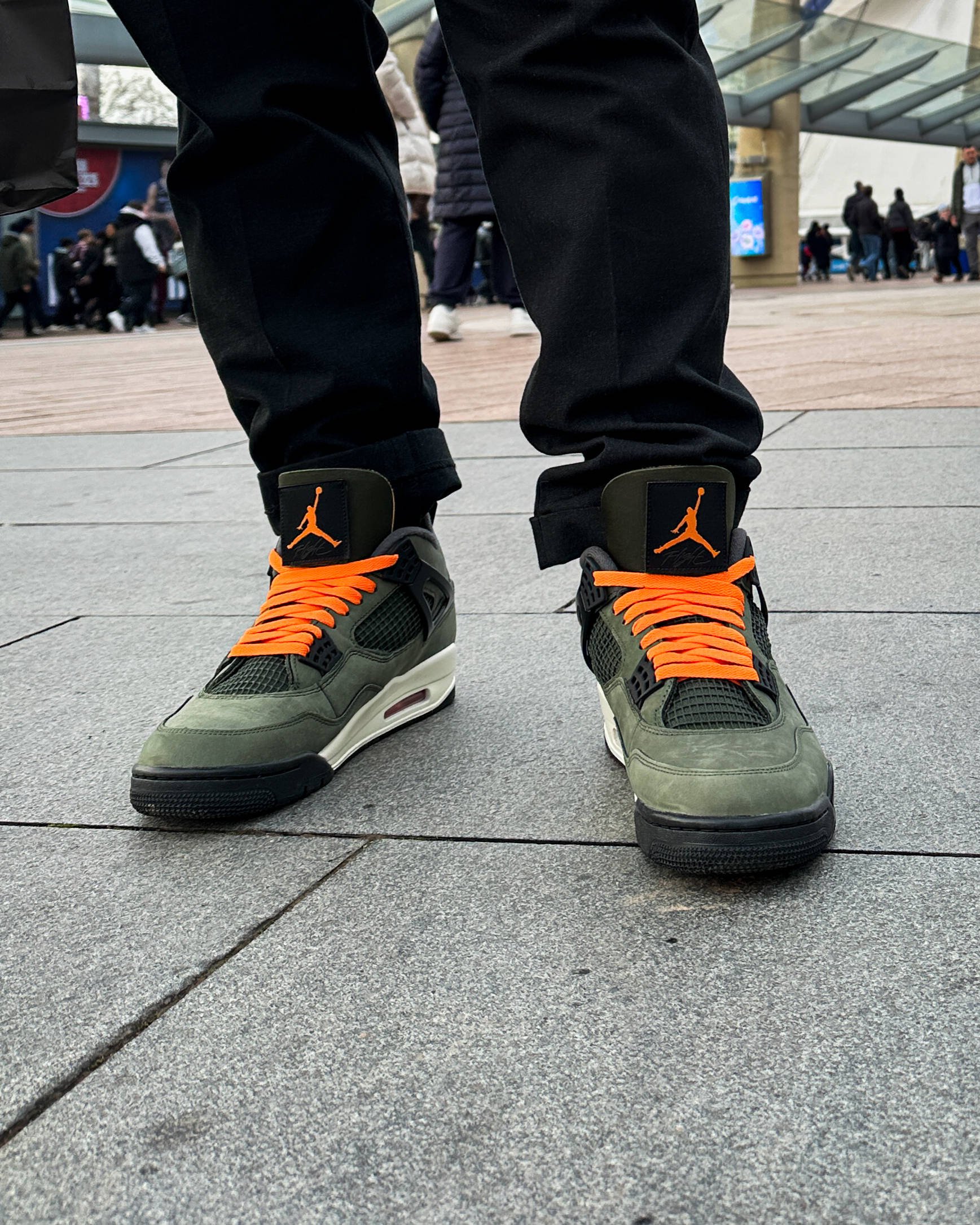 Undefeated x Air Jordan 4 2025 on-feet at 02 Arena London NBA 2026