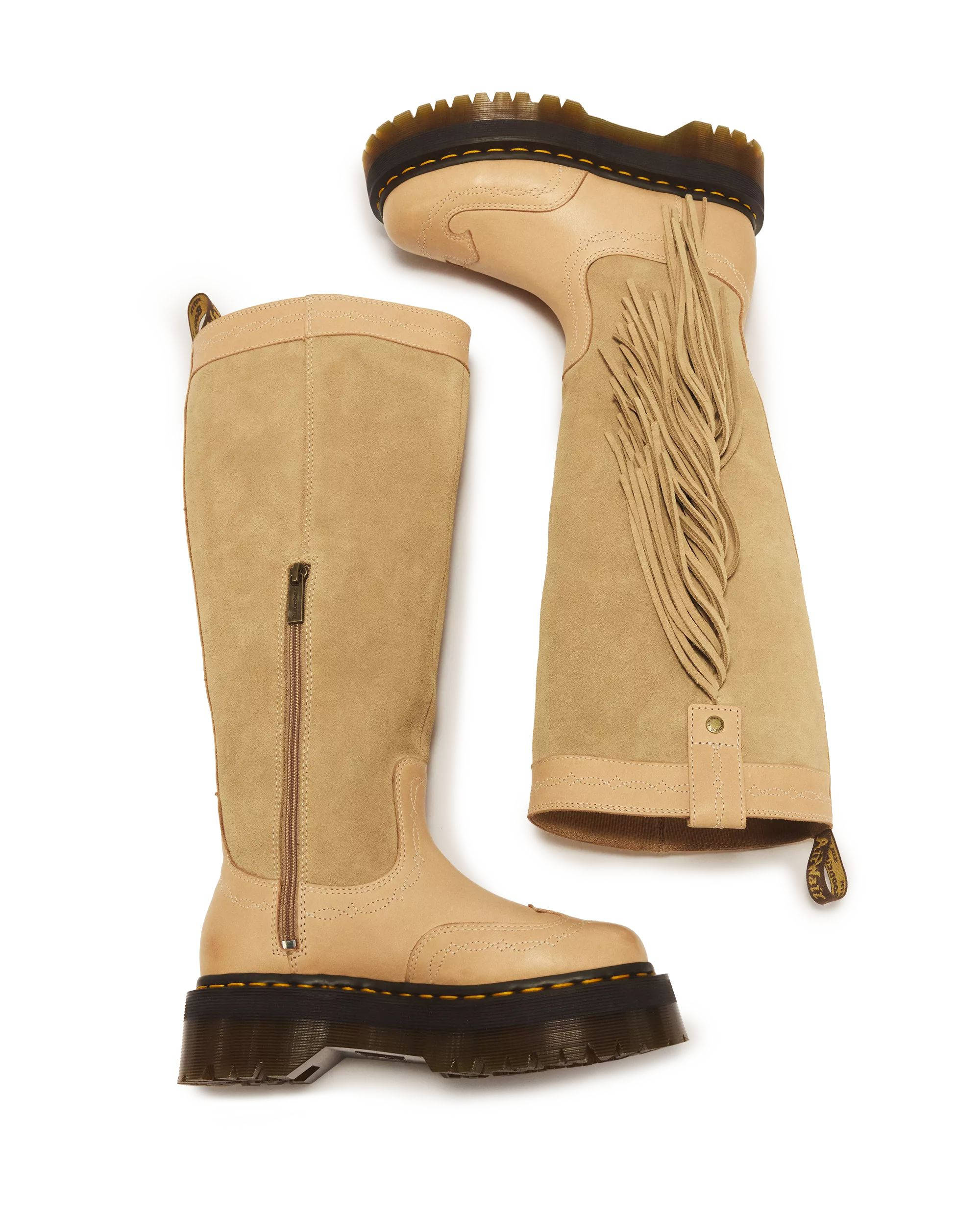 Dr. Martens Desert Rodeo Quad Hi Boot Yellow 43562200 feature