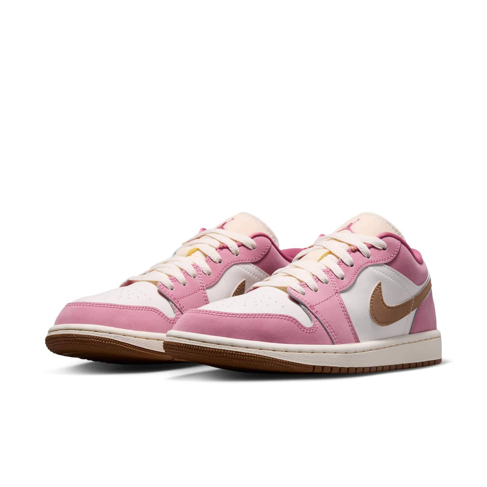 Air Jordan 1 Low Desert Berry Tan DC0774 609 front