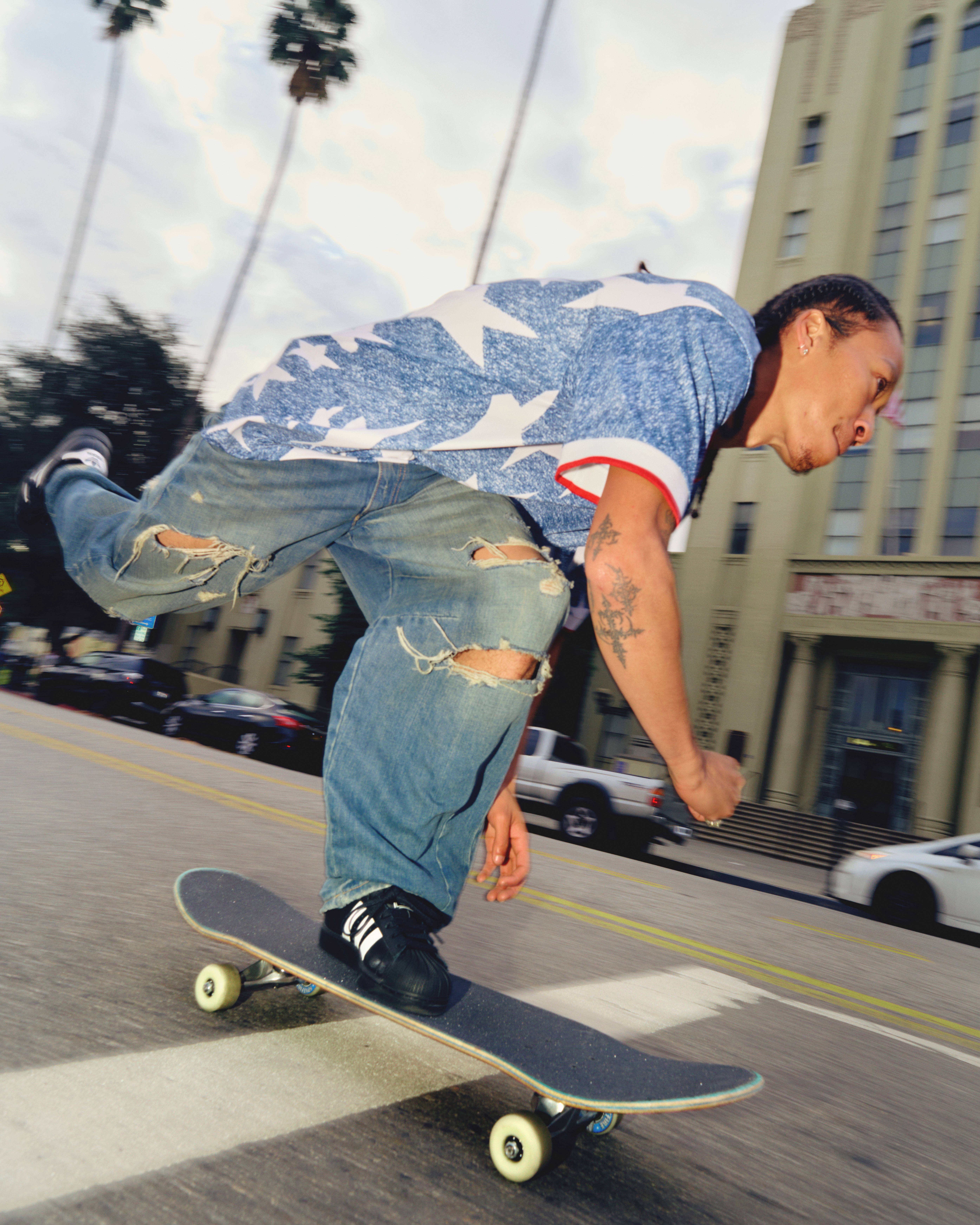 adidas 1994 USA jersey editorial campaign skateboard