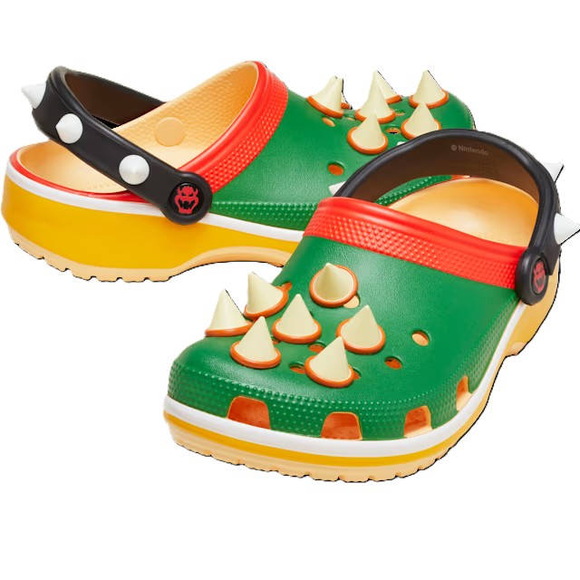 Bowser classic clog crocs