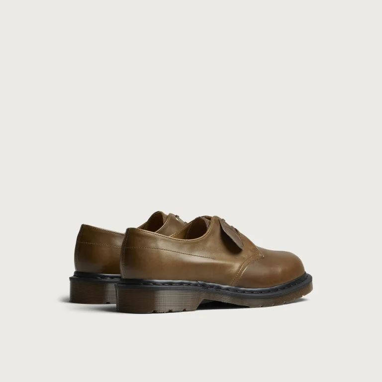 Sage Nation x Dr. Martens 1461 3 Eye Shoe Clover Green 43573300 GRN side