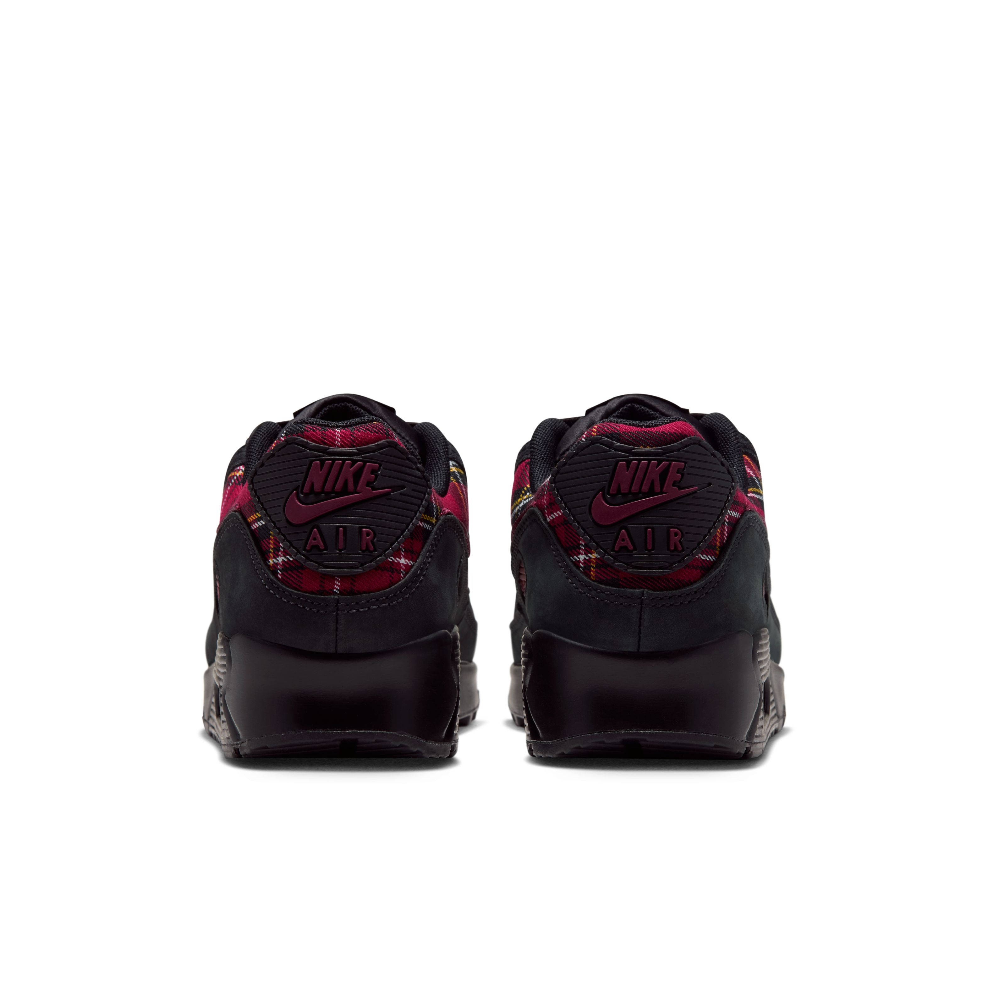 Nike Air Max 90 Check Tartan Red IR5598 002 back