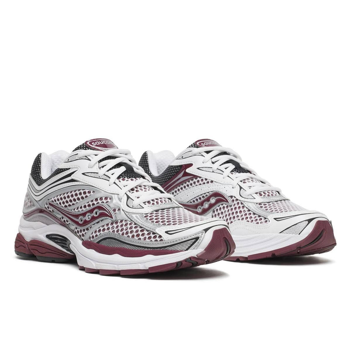 Saucony Progrid Omni 9 White Maroon S101245 1095 front
