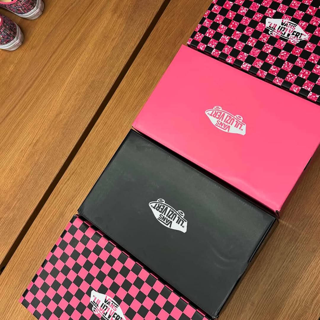 lil uzi x vans boxes images