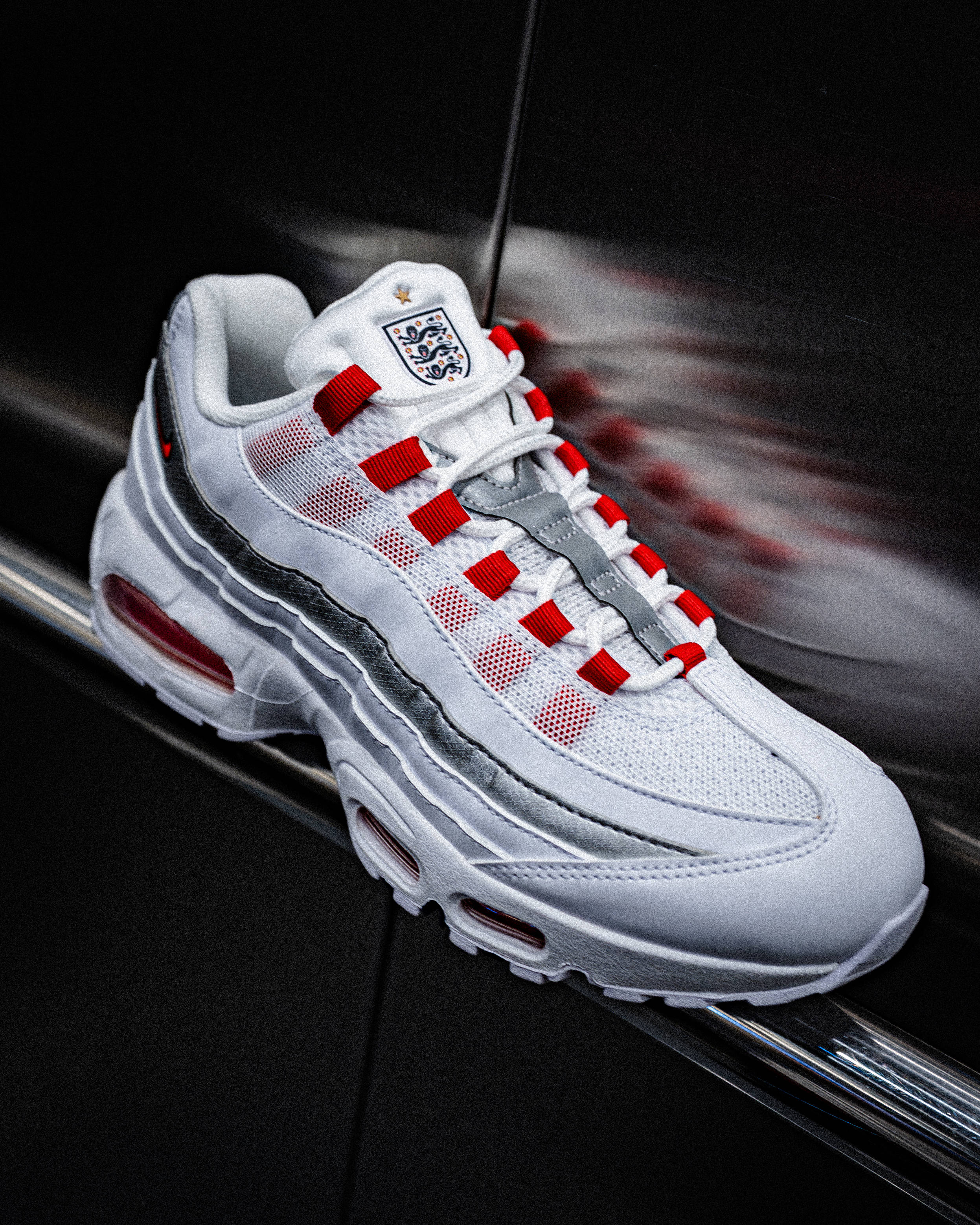 england air max 95 editorial shot in elevator