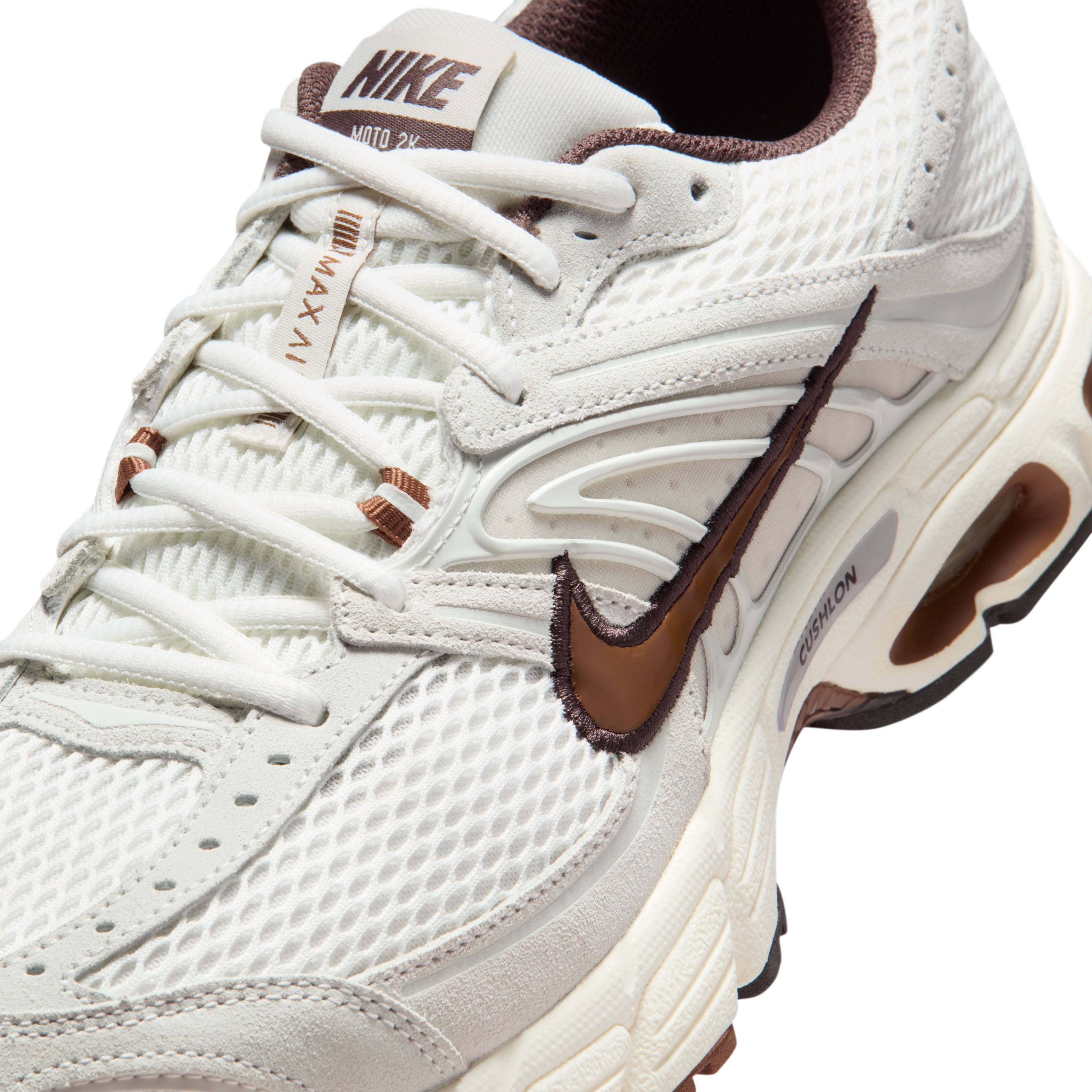 Nike Air Max Moto Phantom Tan Sail Baroque Brown Detail