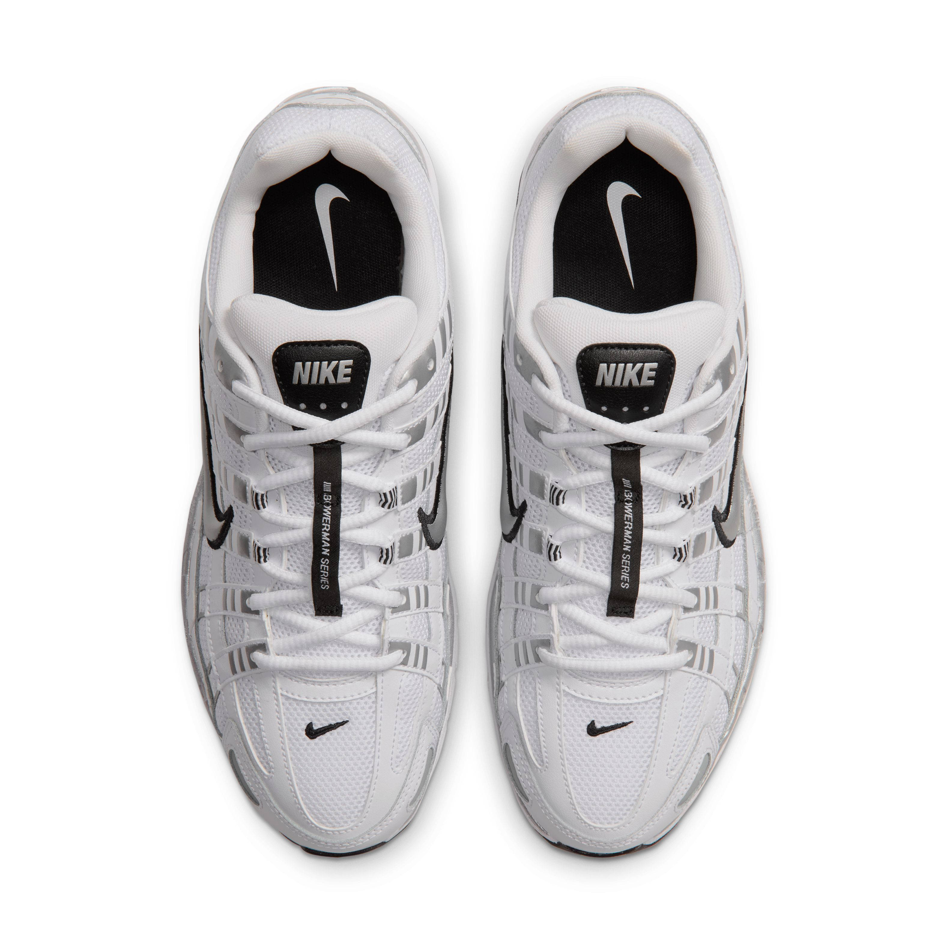 Nike P 6000 White Metallic Silver IX6221 101 middle