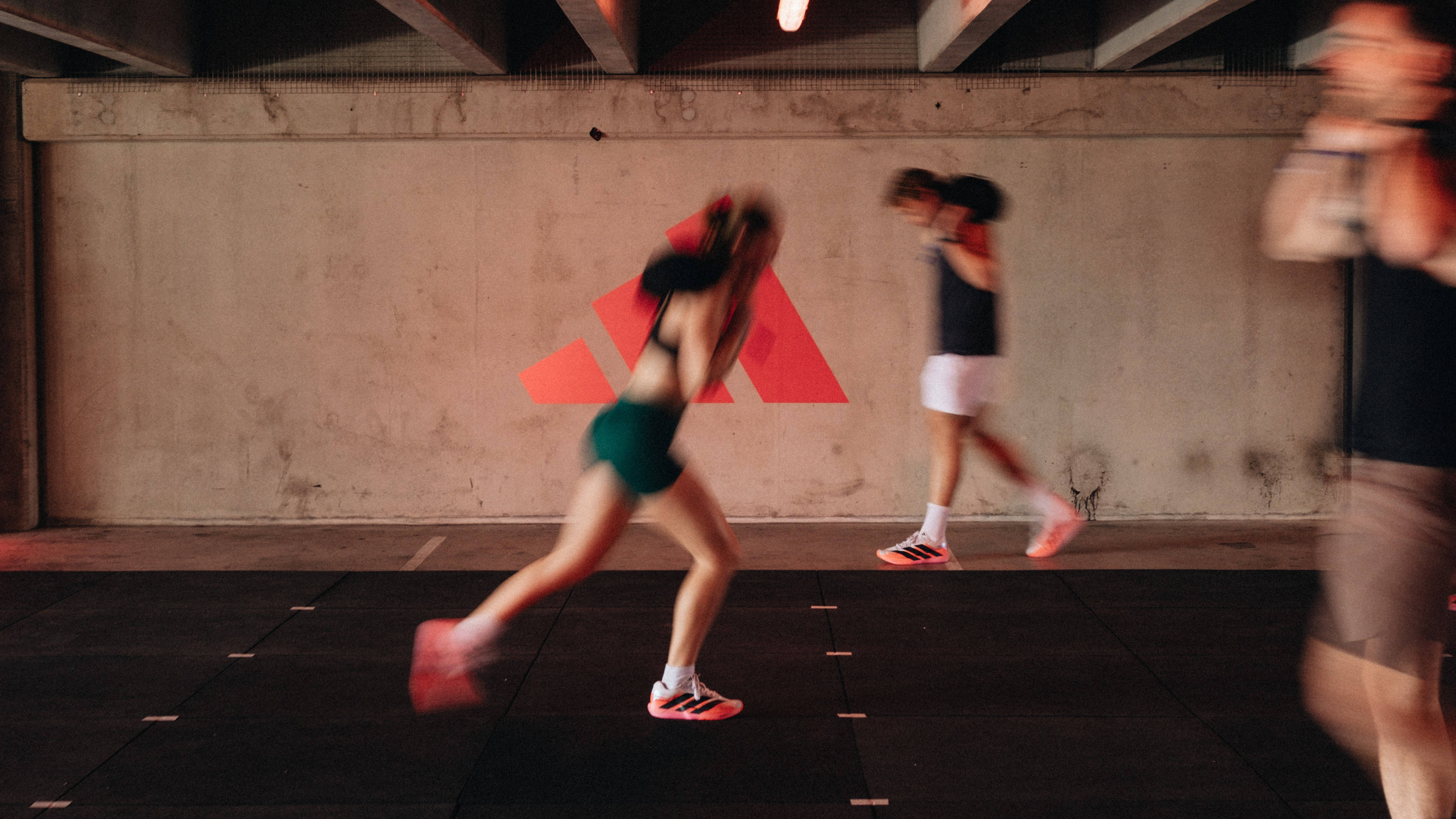 adizero dropset pro activation in london hybrid athletes trainging blurred