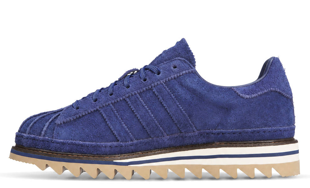 CLOT x adidas Superstar Dark Blue Cardboard | KJ0283