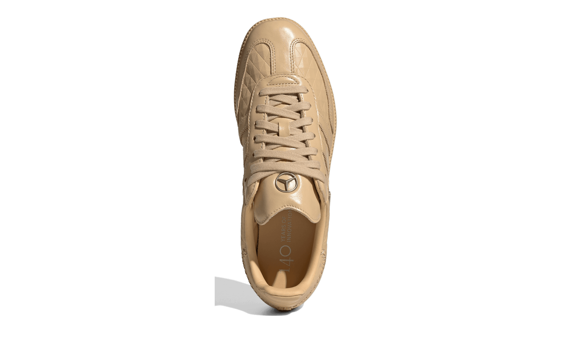 Mercedes Benz x adidas Samba OG Beige middle