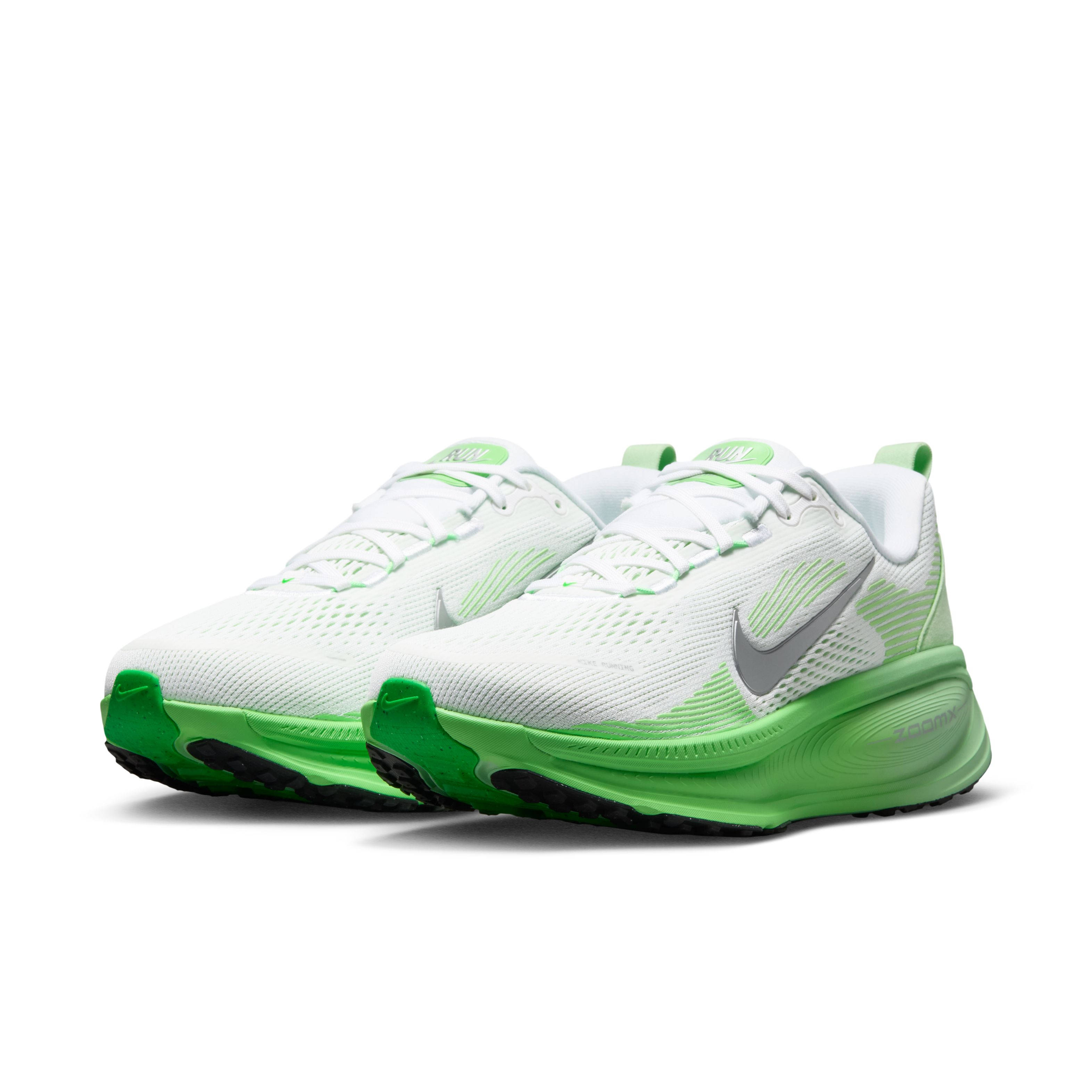 Nike Vomero 18 White Green Silver HM6804 117 front