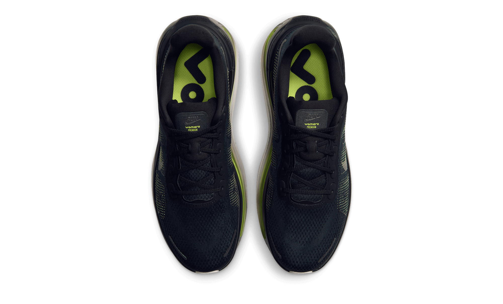 Nike Vomero Premium Black Lemon Venom HQ2050-004 middle