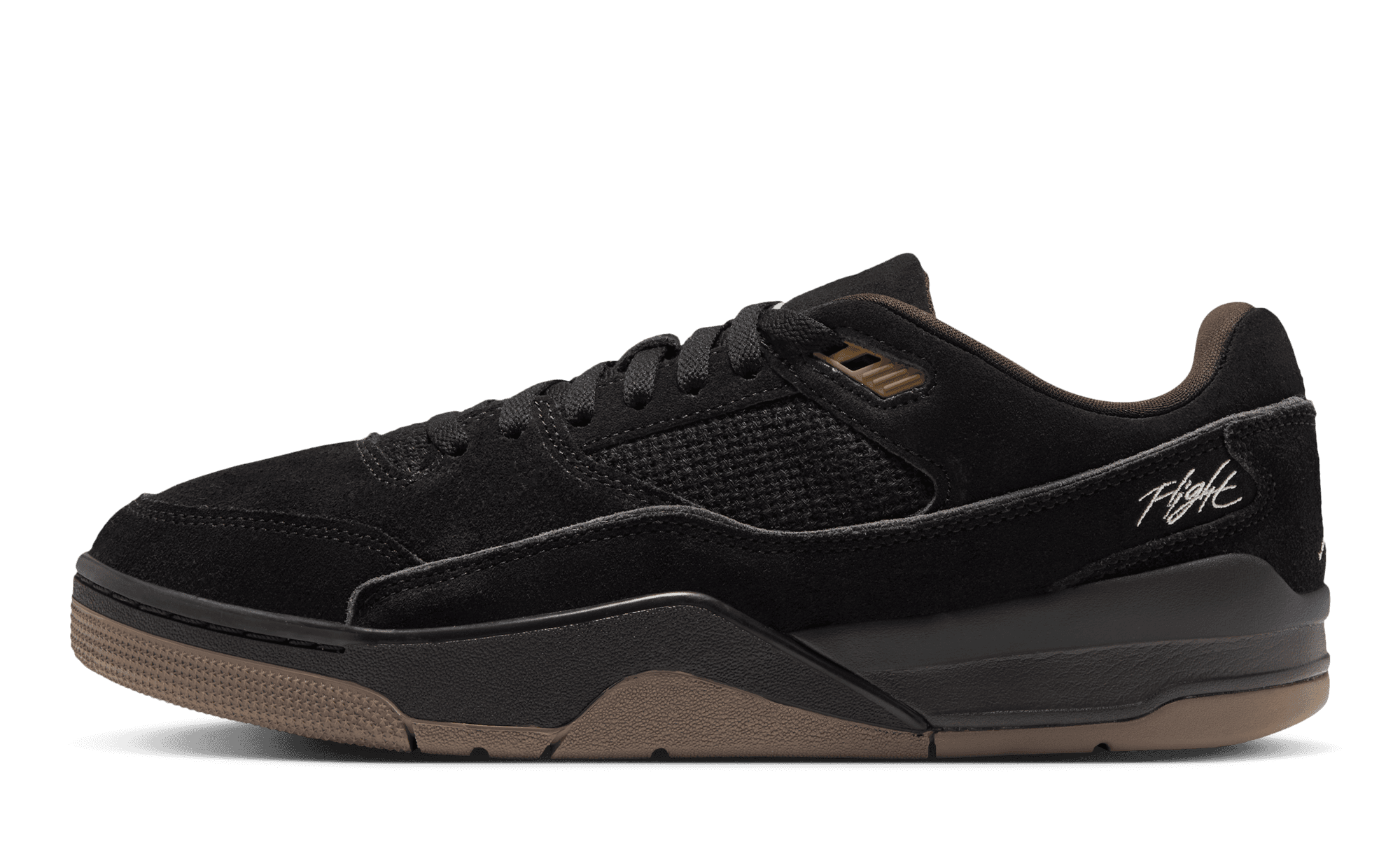 Air Jordan Flight Court Black Velvet Brown HF3255-017