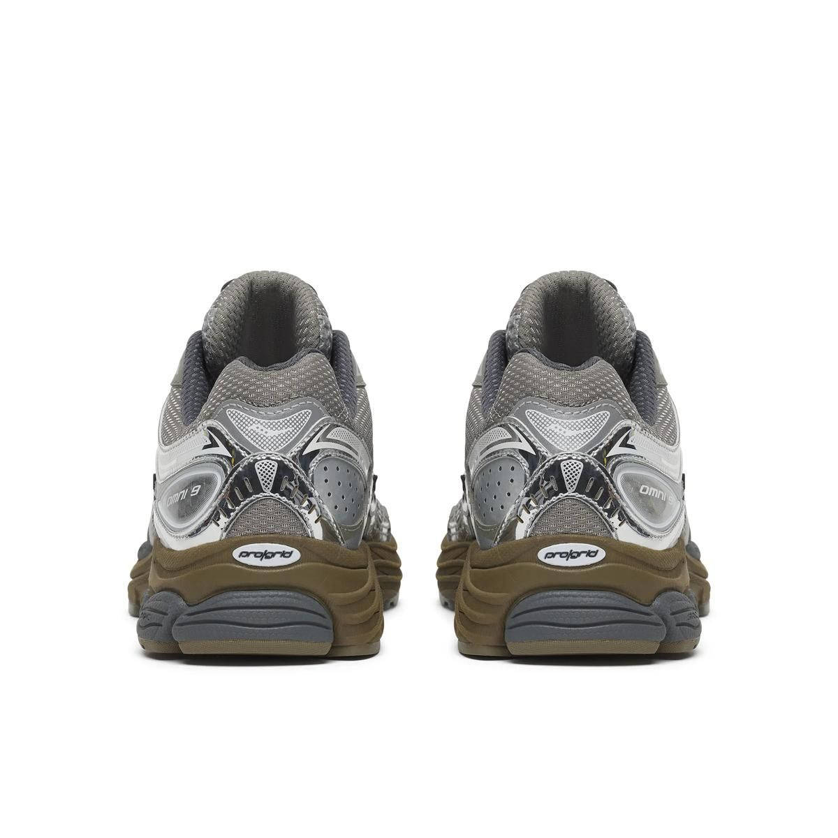 Saucony ProGrid Omni 9 Silver Olive S101245 1023 back