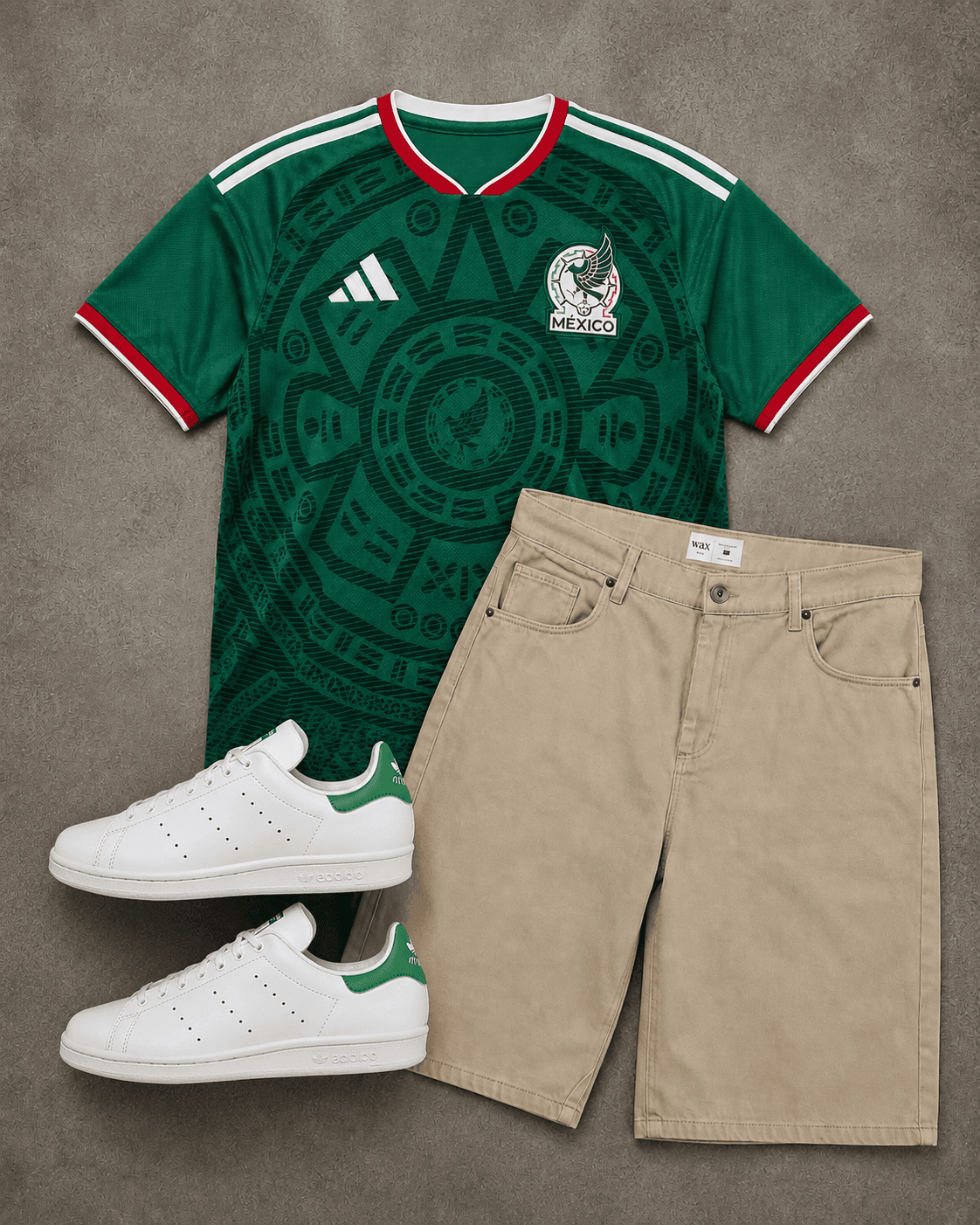 mexico kit outfit flatlay