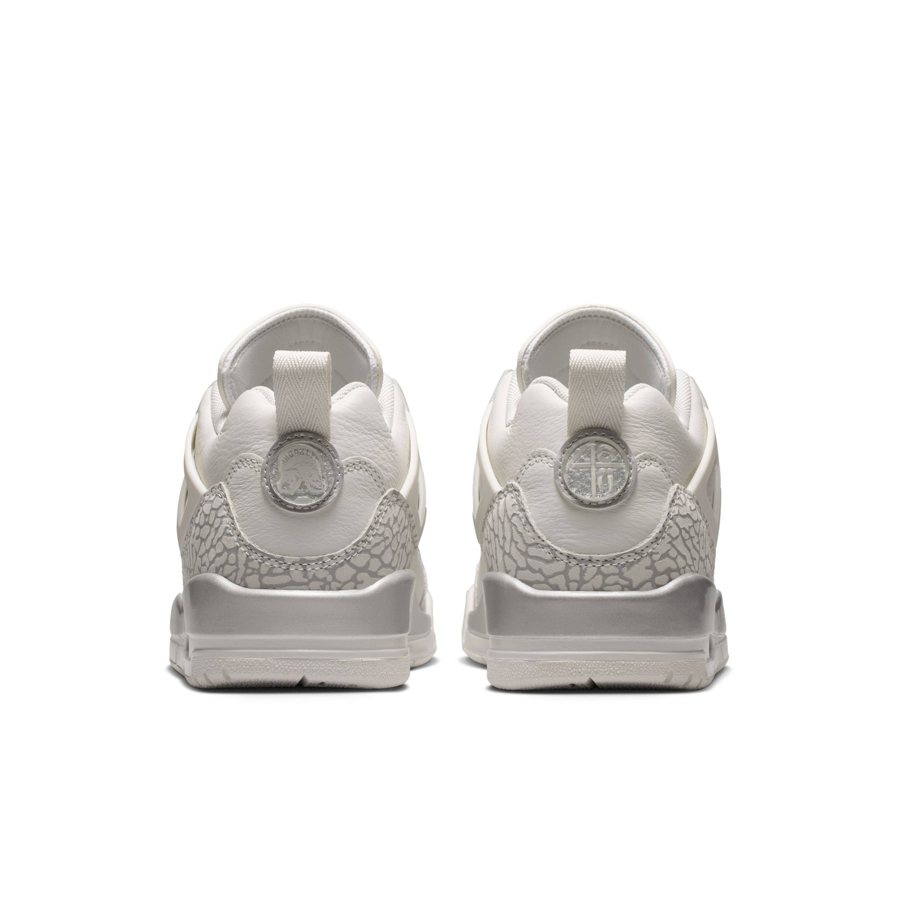 Jordan Spizike Low Swan Wolf Grey IR1836 101 back